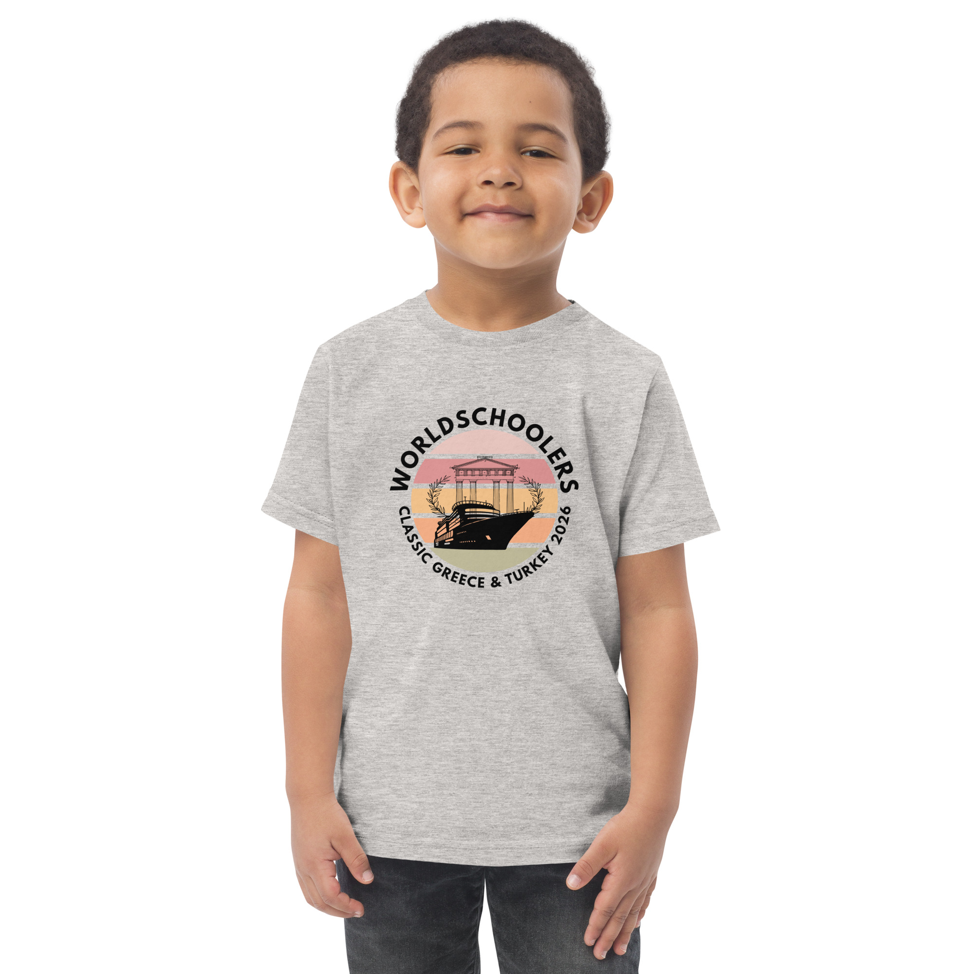 Classic Greece & Turkey 2026 | Toddler jersey t-shirt