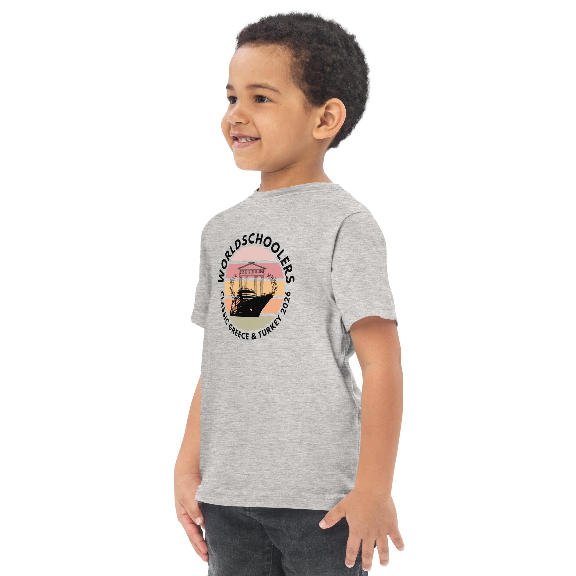 Classic Greece & Turkey 2026 | Toddler jersey t-shirt