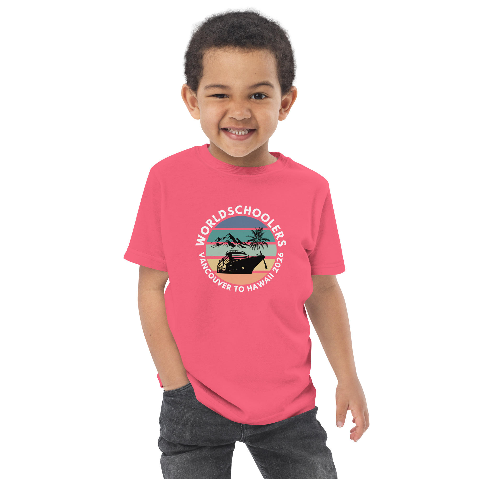 Vancouver to Hawaii 2026 | Toddler jersey t-shirt