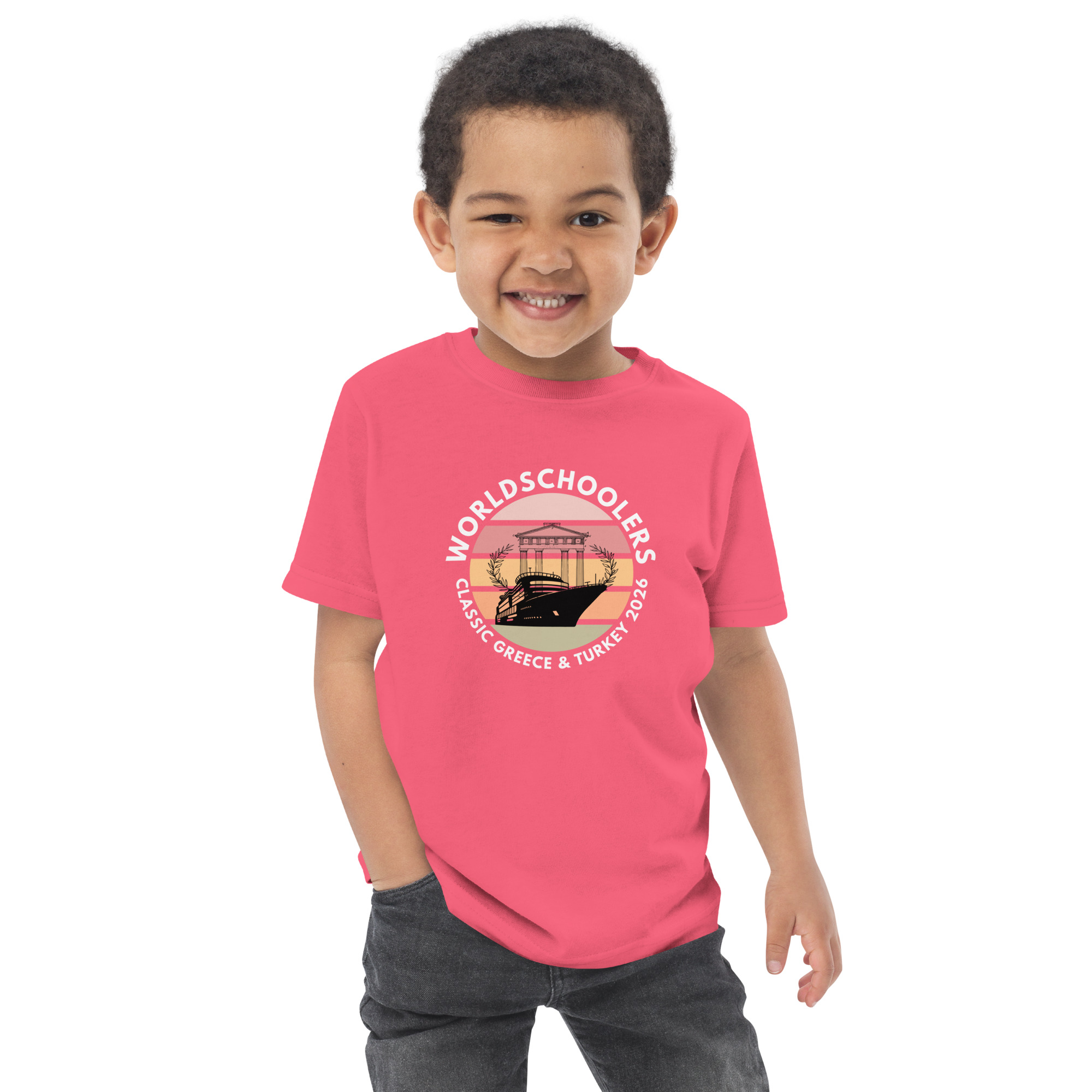 Classic Greece & Turkey 2026 | Toddler jersey t-shirt