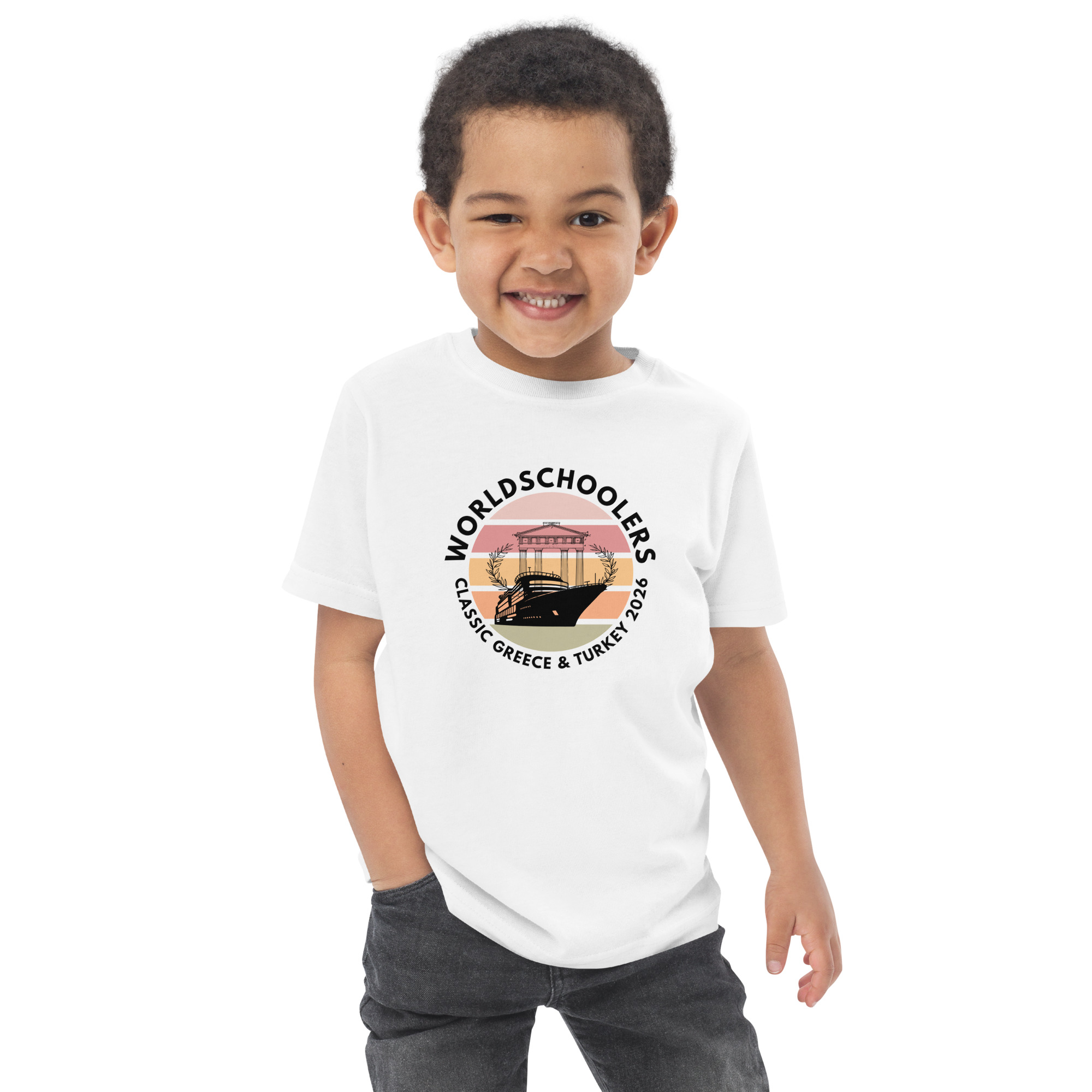 Classic Greece & Turkey 2026 | Toddler jersey t-shirt