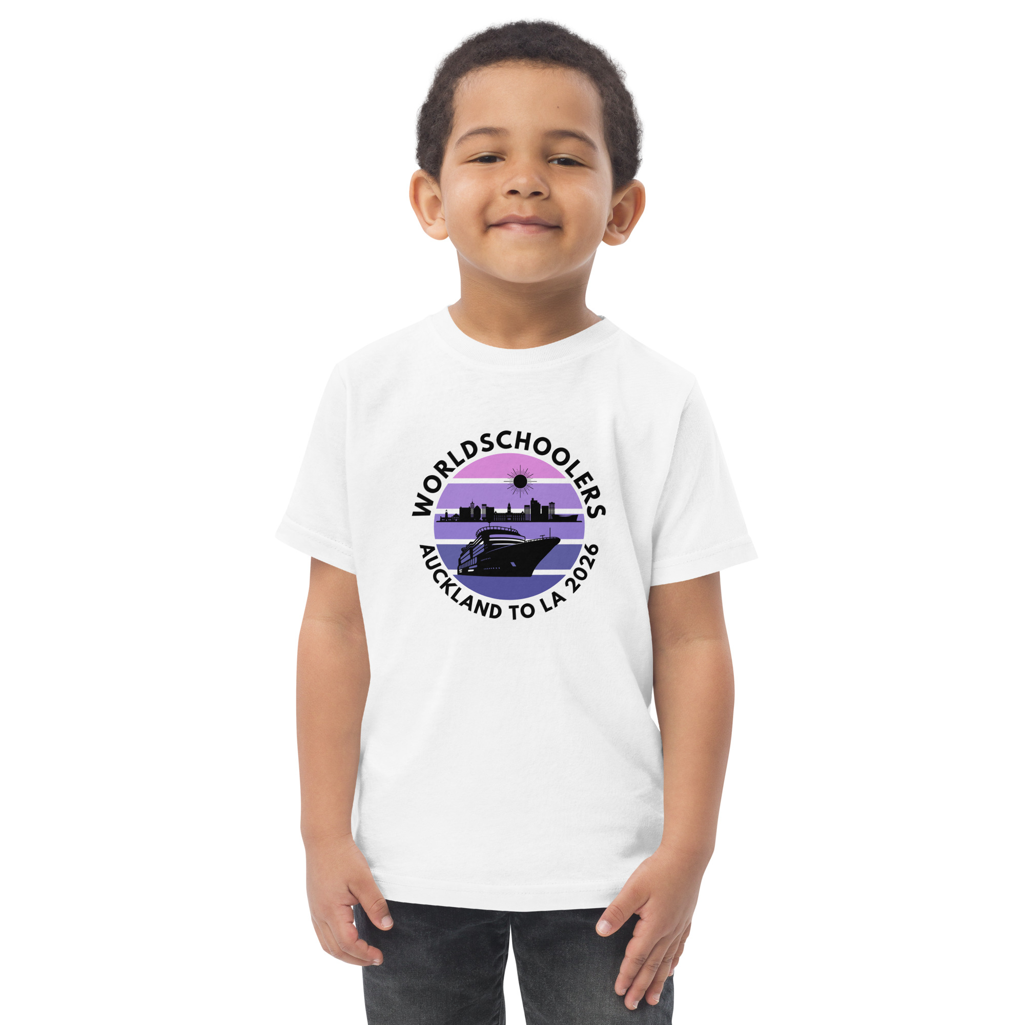 Auckland to LA 2026 | Toddler jersey t-shirt