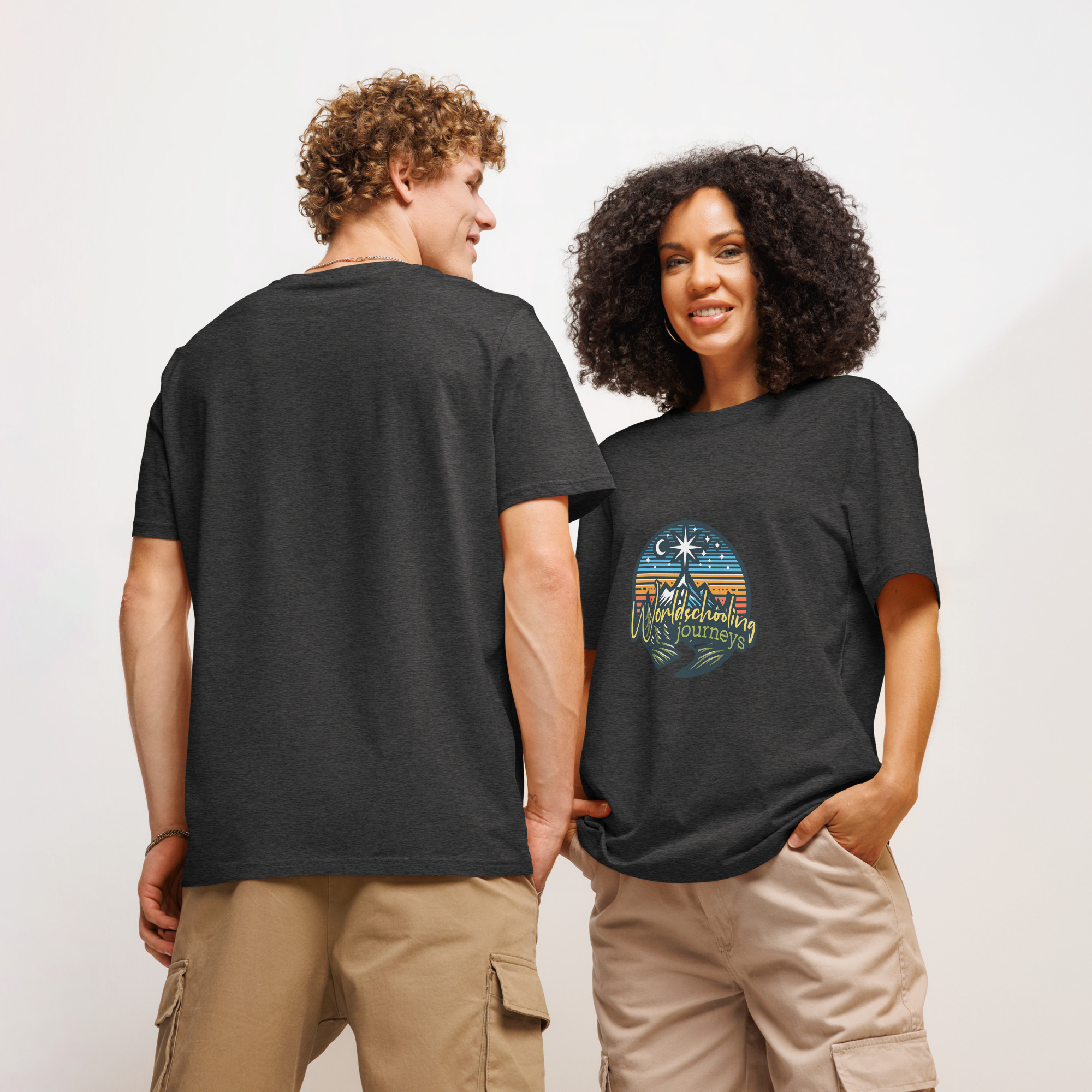Worldschooling Journeys | Unisex organic t-shirt