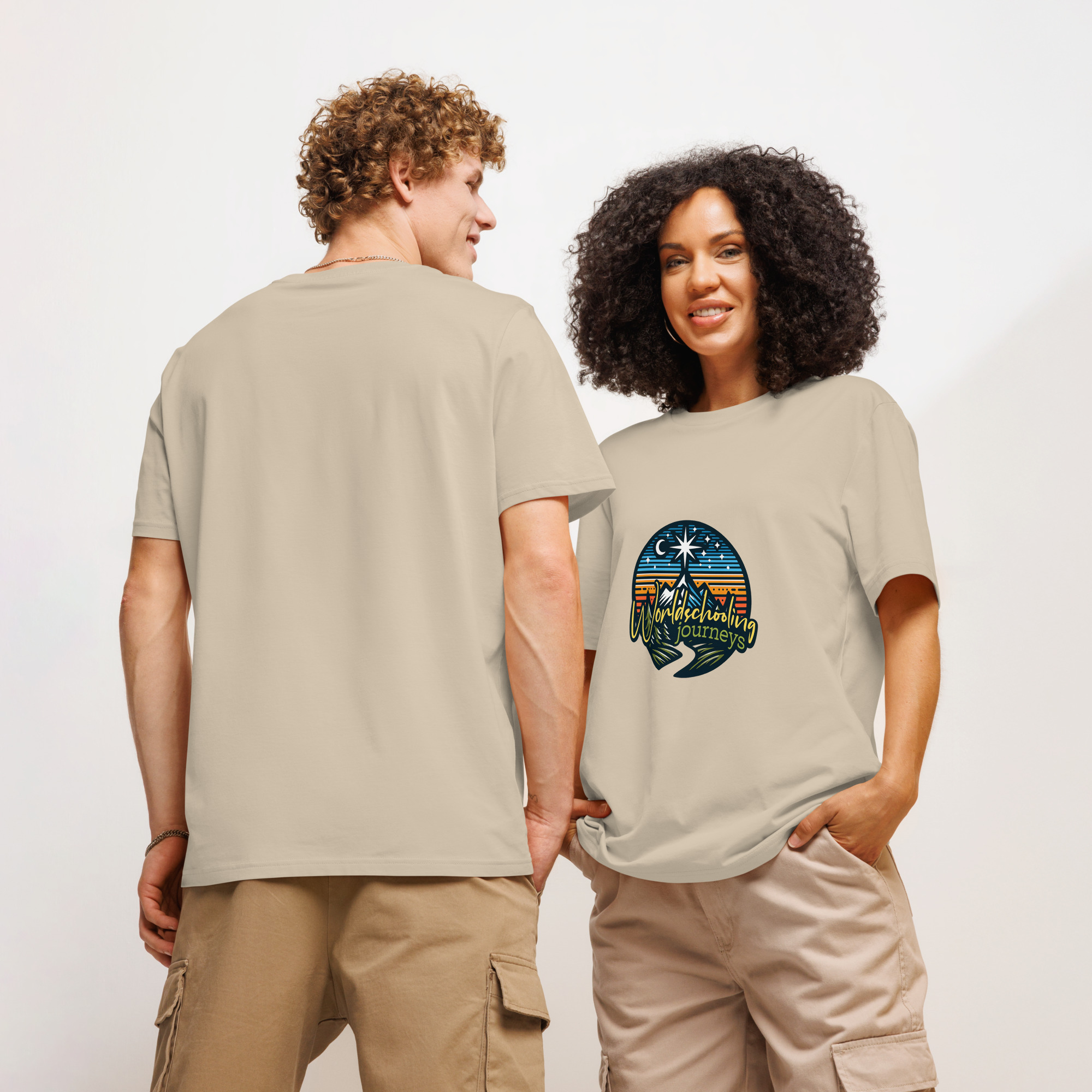 Worldschooling Journeys | Unisex organic t-shirt