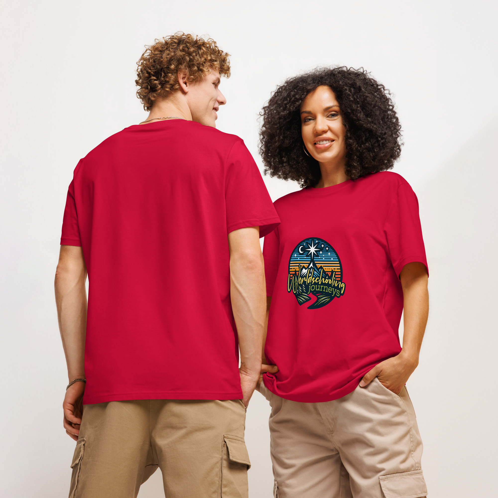 Worldschooling Journeys | Unisex organic t-shirt