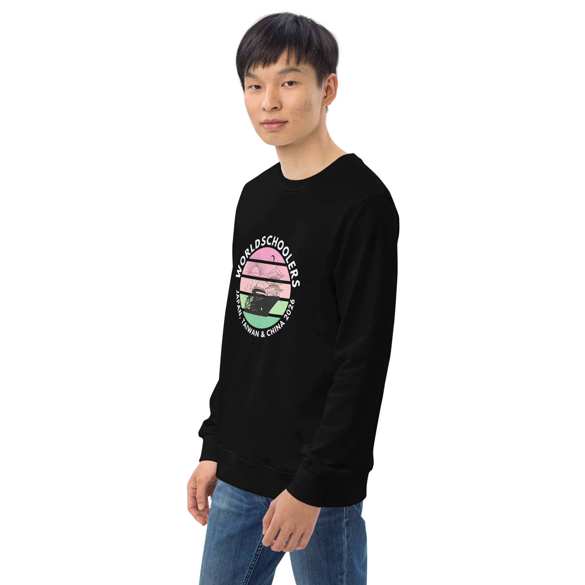 Japan, Taiwan & China 2026 | Unisex organic sweatshirt