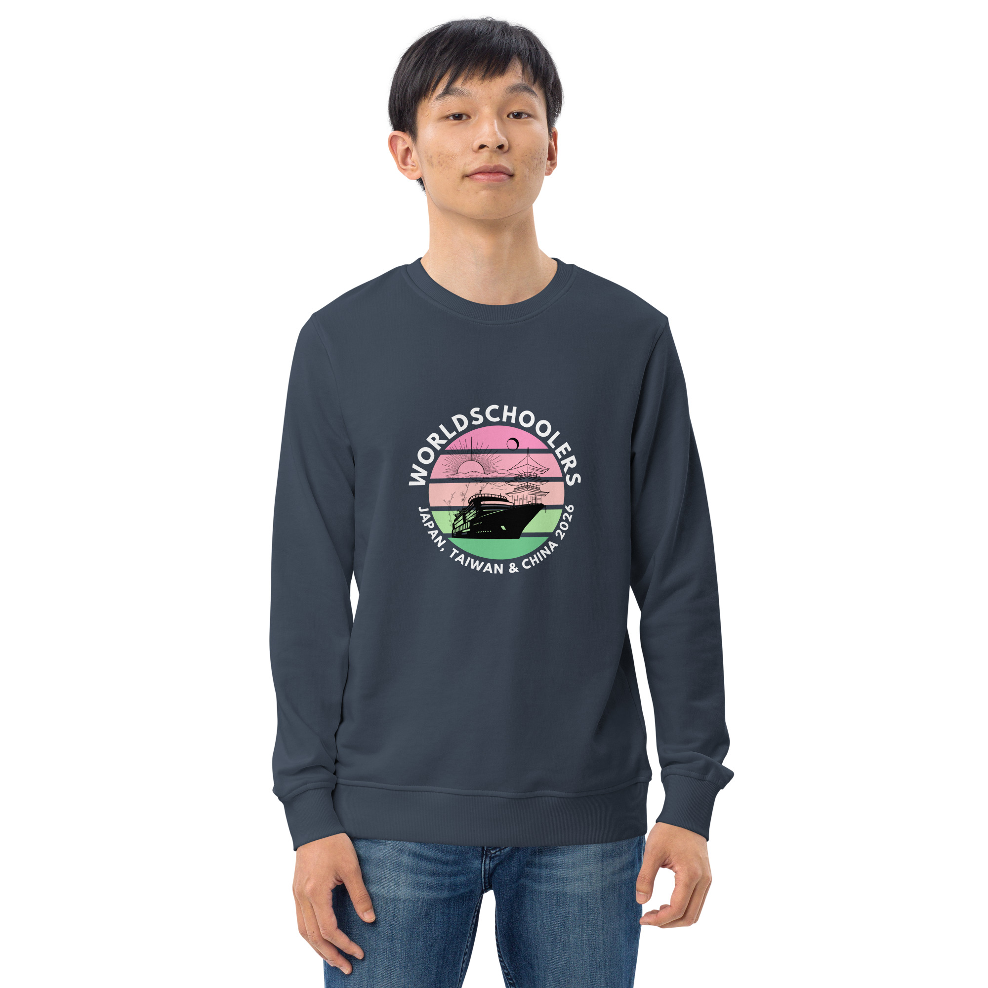 Japan, Taiwan & China 2026 | Unisex organic sweatshirt