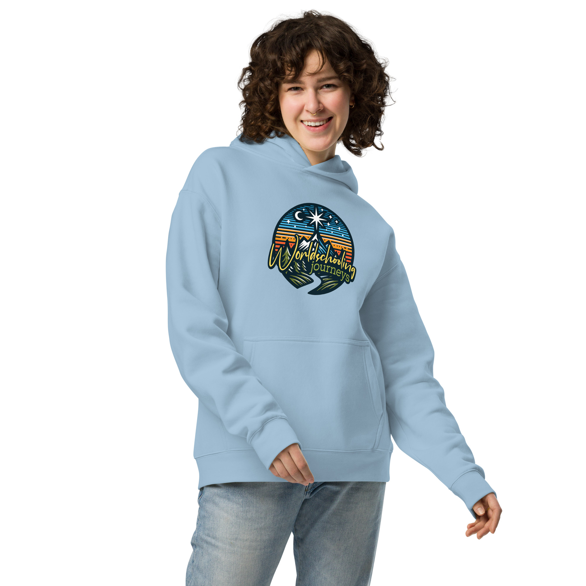 Worldschooling Journeys | Unisex organic hoodie
