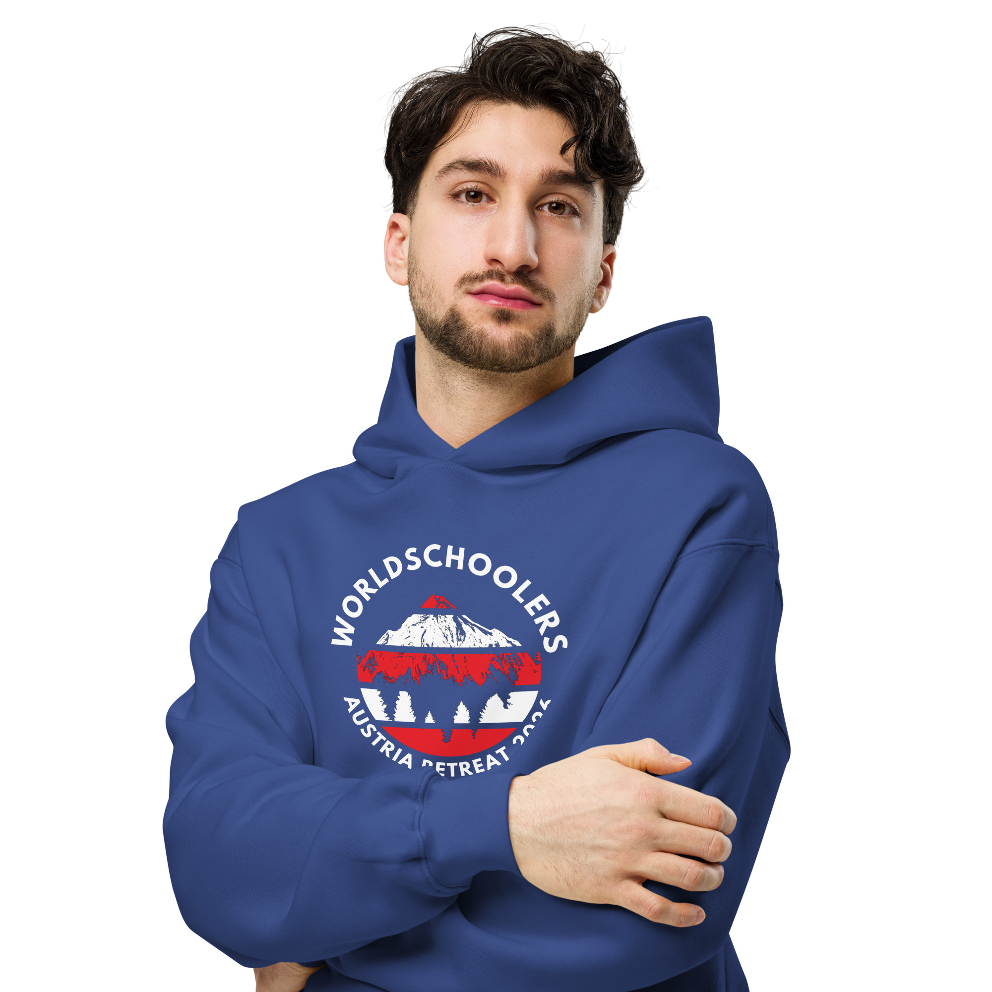 Austria 2026 | Official Red logo | Unisex organic hoodie