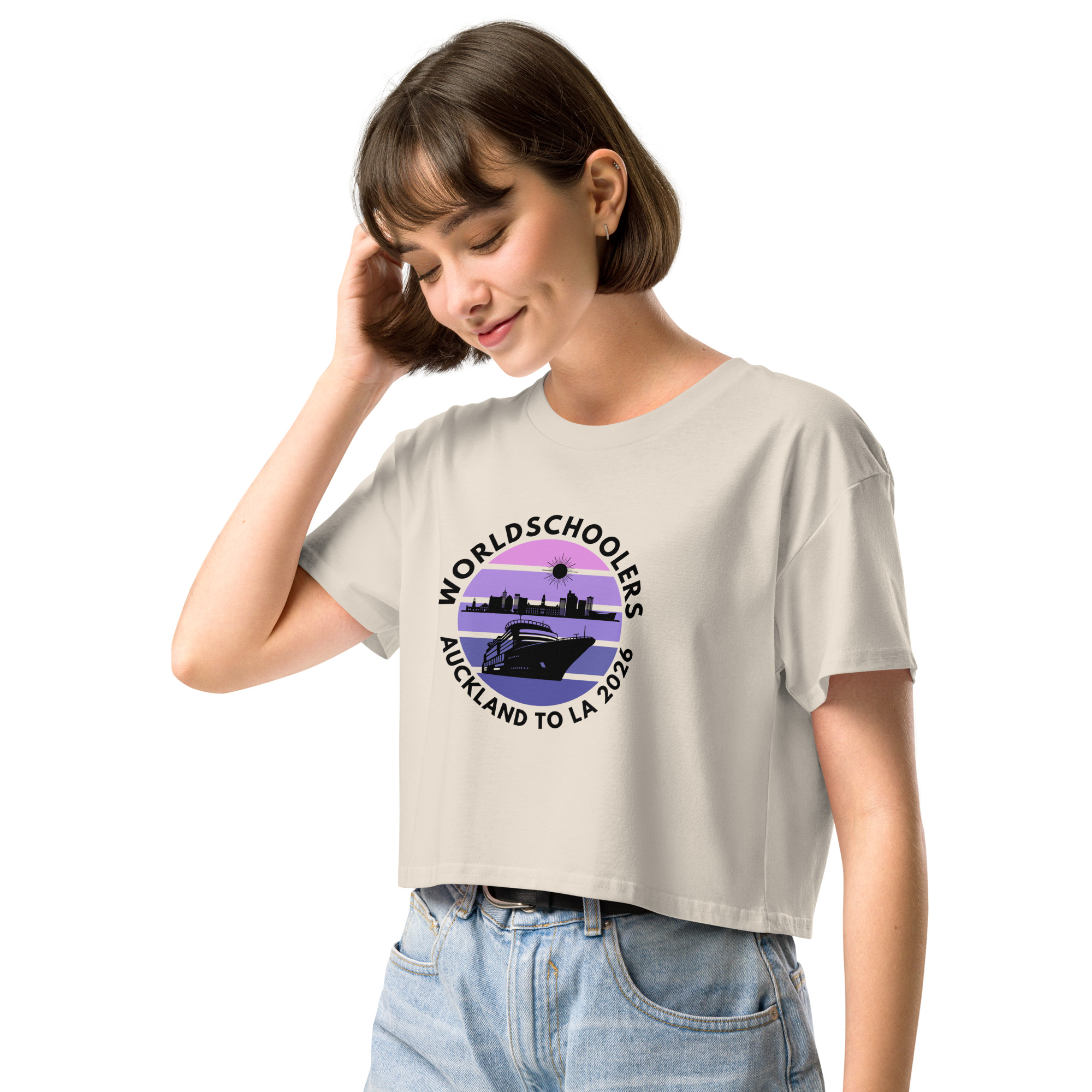 Auckland to LA 2026 | Women’s crop top