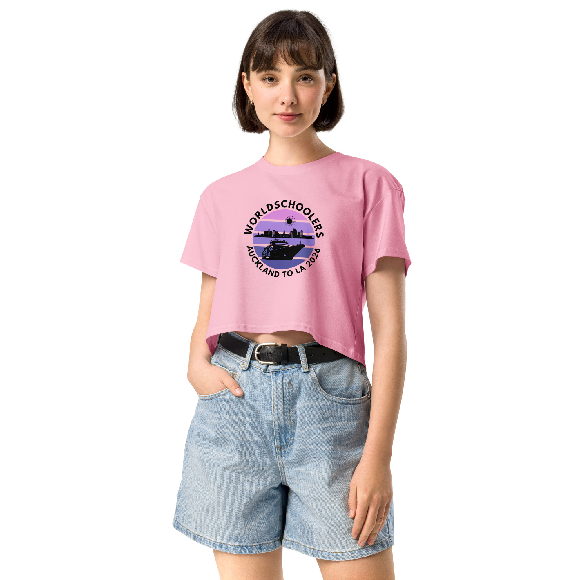 Auckland to LA 2026 | Women’s crop top