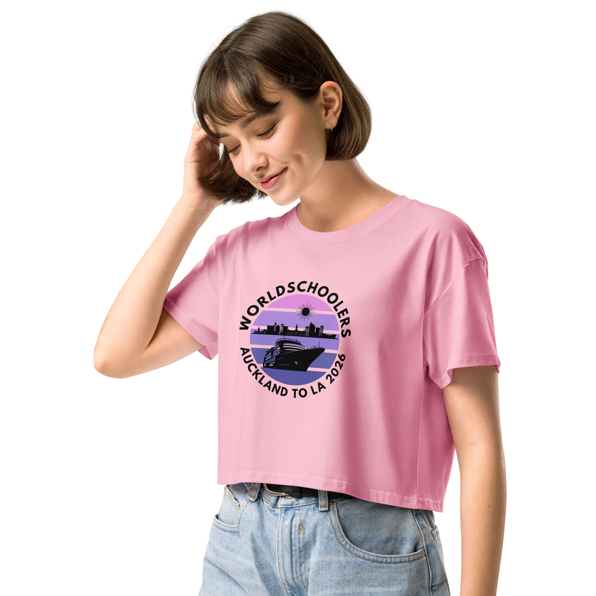 Auckland to LA 2026 | Women’s crop top