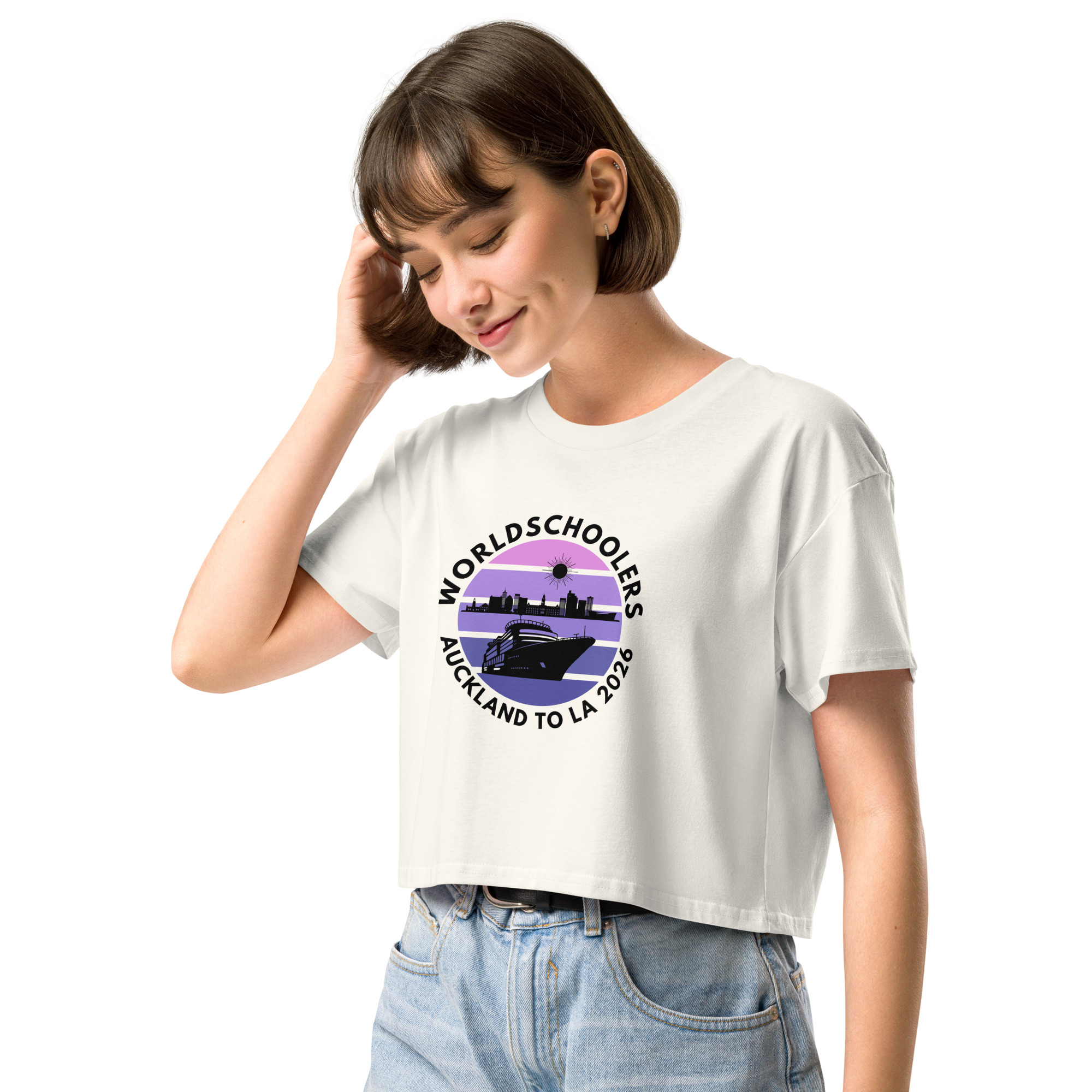 Auckland to LA 2026 | Women’s crop top