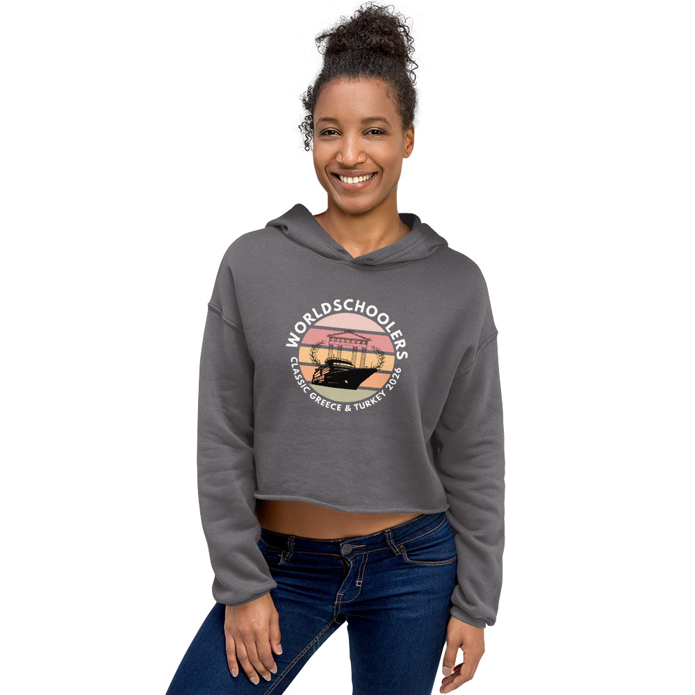 Classic Greece & Turkey | Crop Hoodie