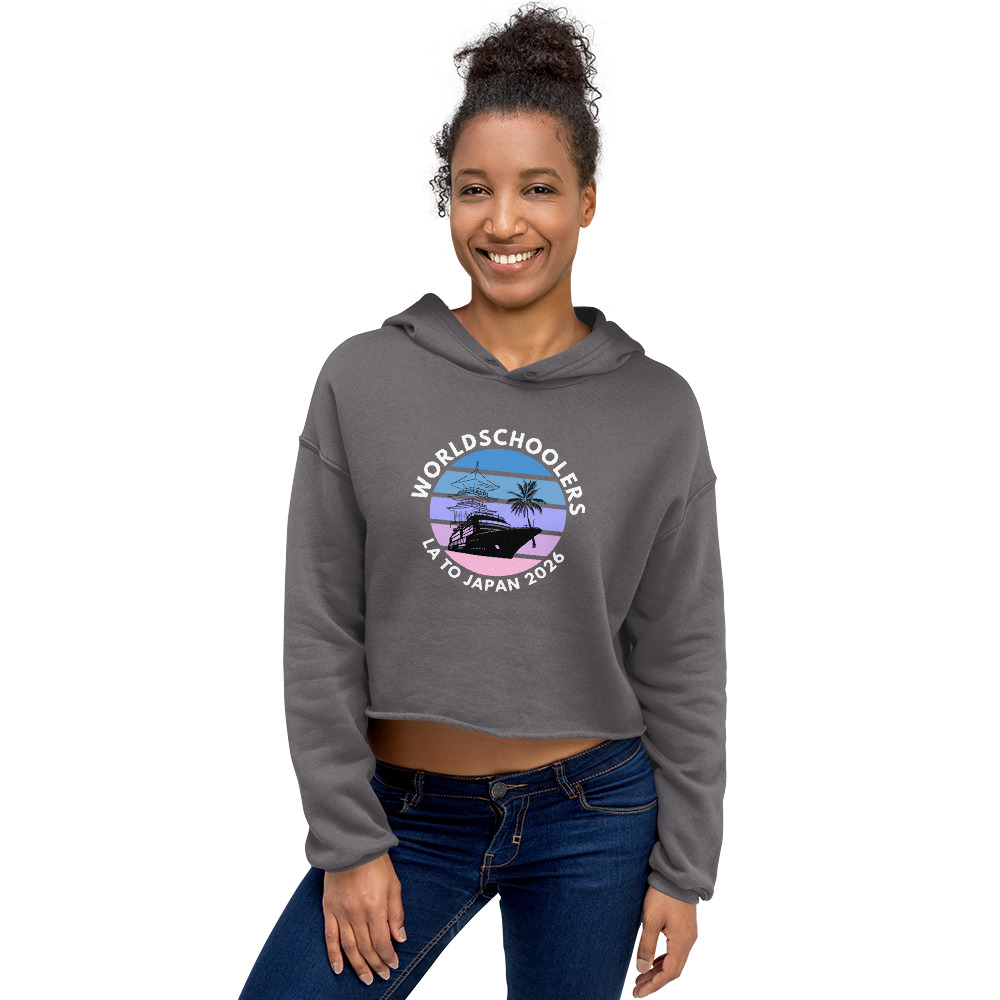LA to Japan 2026 | Crop Hoodie