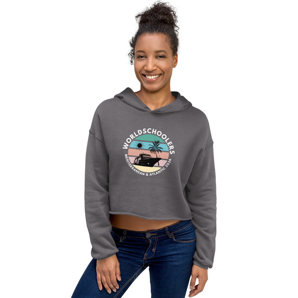 Mediterranean & Atlantic 2026 | Crop Hoodie