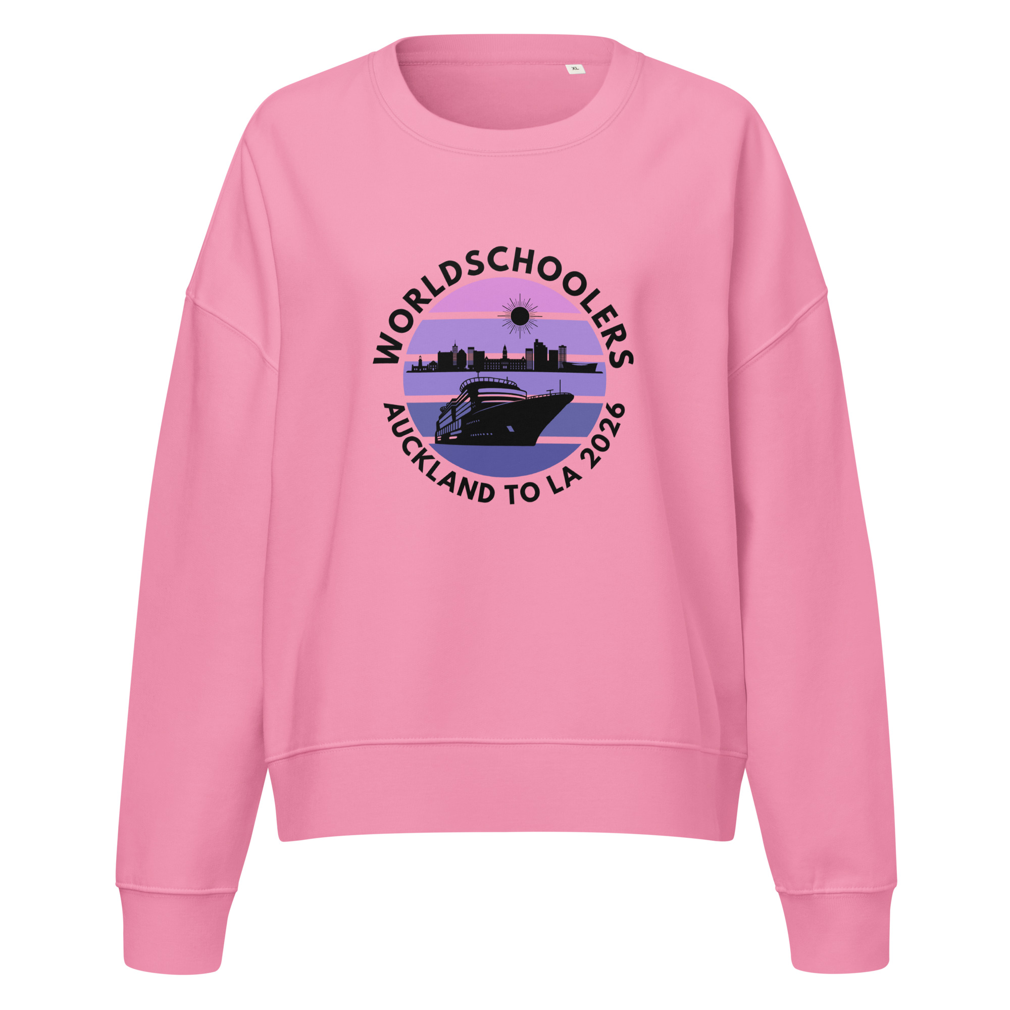 Auckland to LA 2026 | Women’s organic sweatshirt