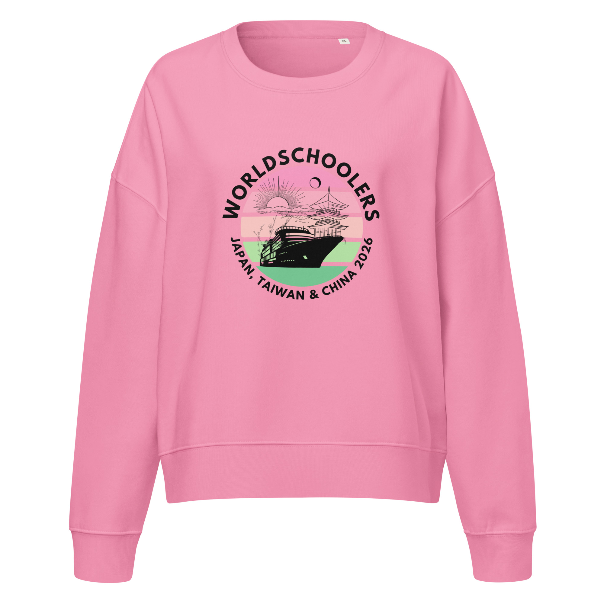 Japan, Taiwan & China | Women’s organic sweatshirt