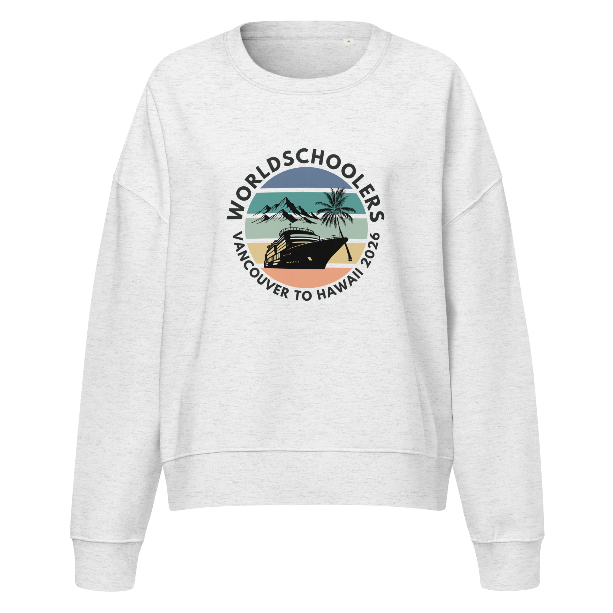 Vancouver to Hawaii 2026 | Women’s organic sweatshirt