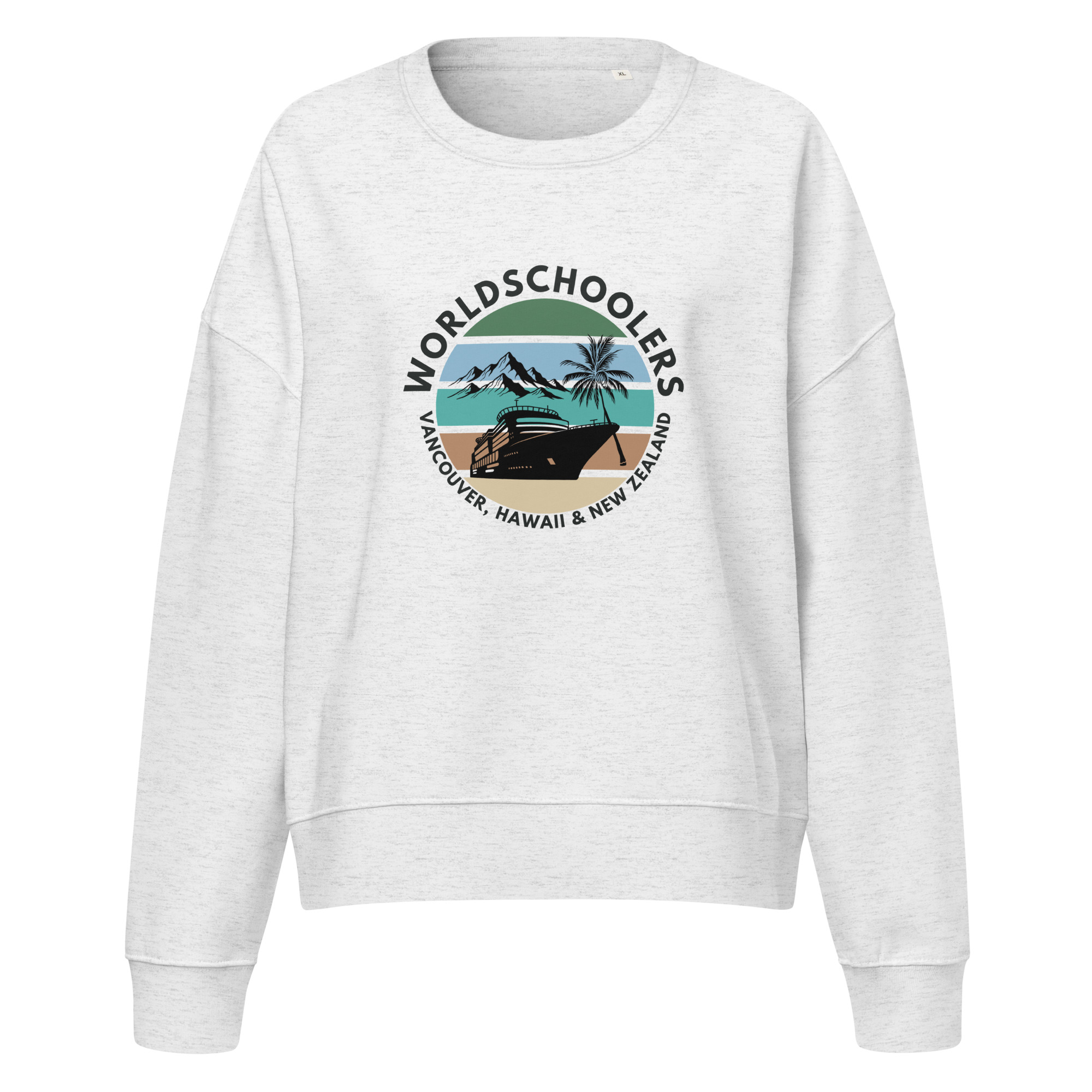 Vancouver, Hawaii & New Zealand | Women’s organic sweatshirt