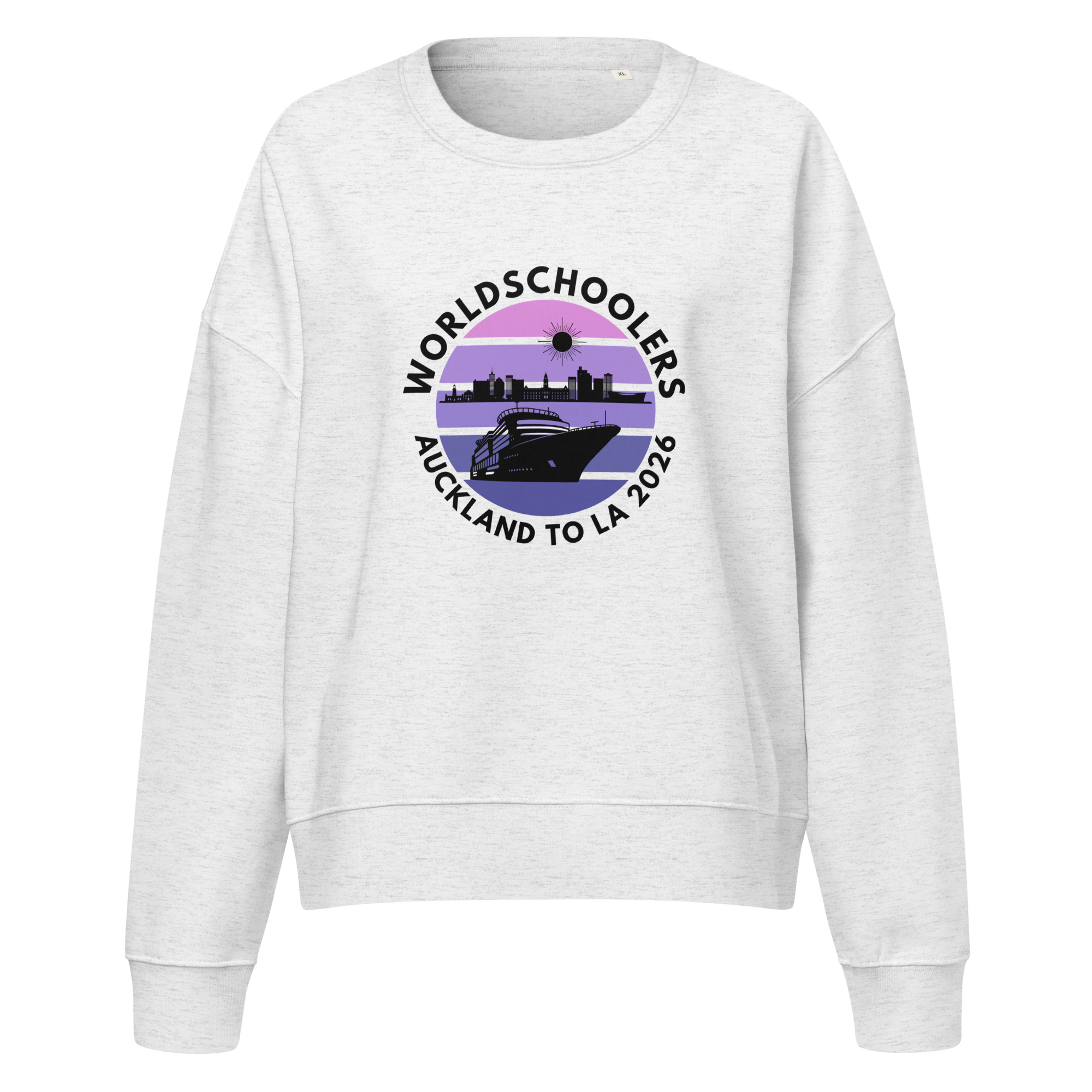 Auckland to LA 2026 | Women’s organic sweatshirt