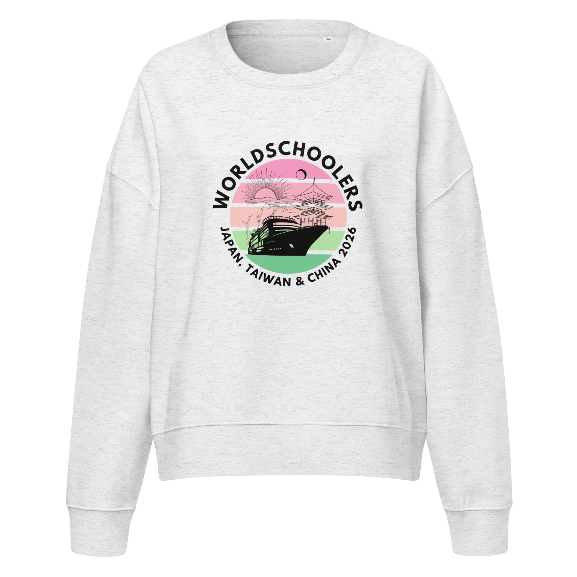 Japan, Taiwan & China | Women’s organic sweatshirt