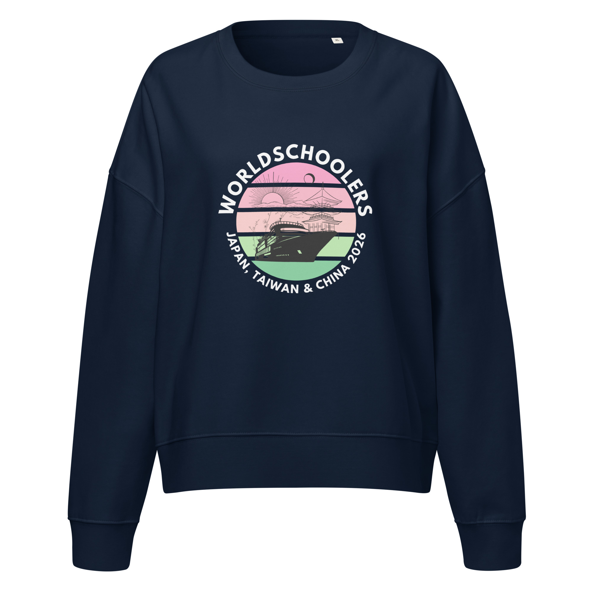Japan, Taiwan & China | Women’s organic sweatshirt