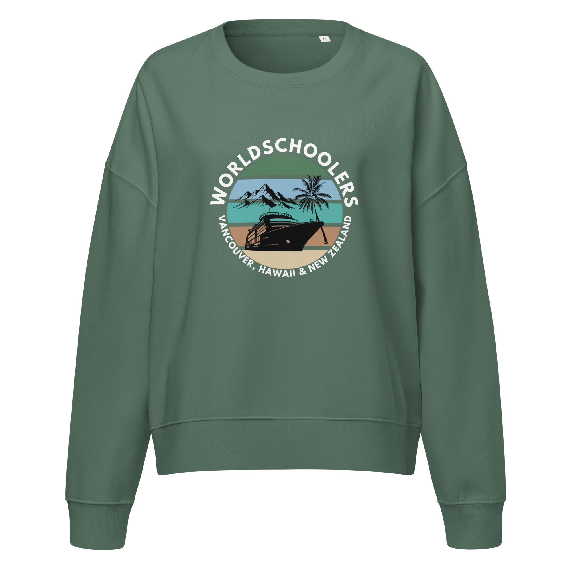 Vancouver, Hawaii & New Zealand | Women’s organic sweatshirt