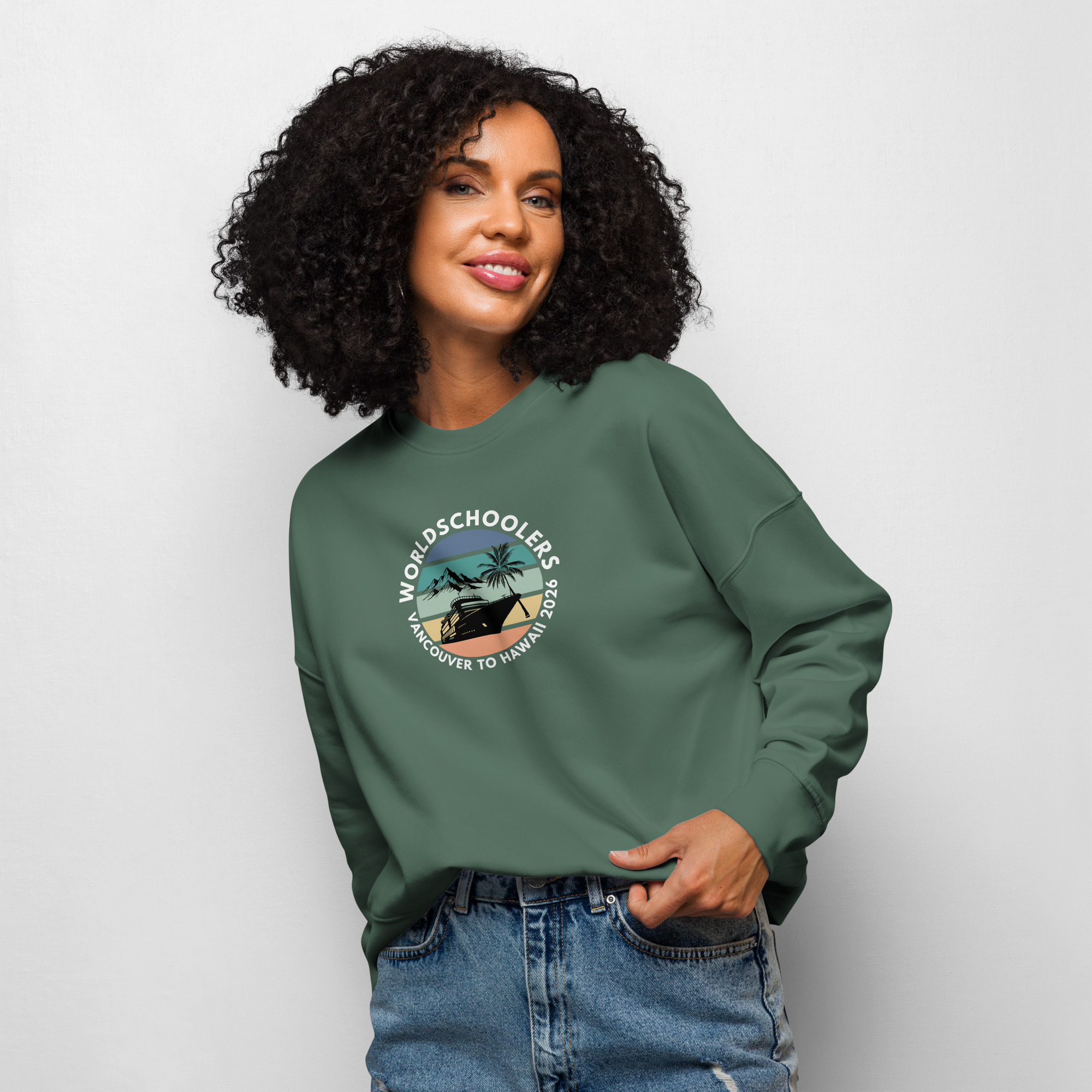 Vancouver to Hawaii 2026 | Women’s organic sweatshirt