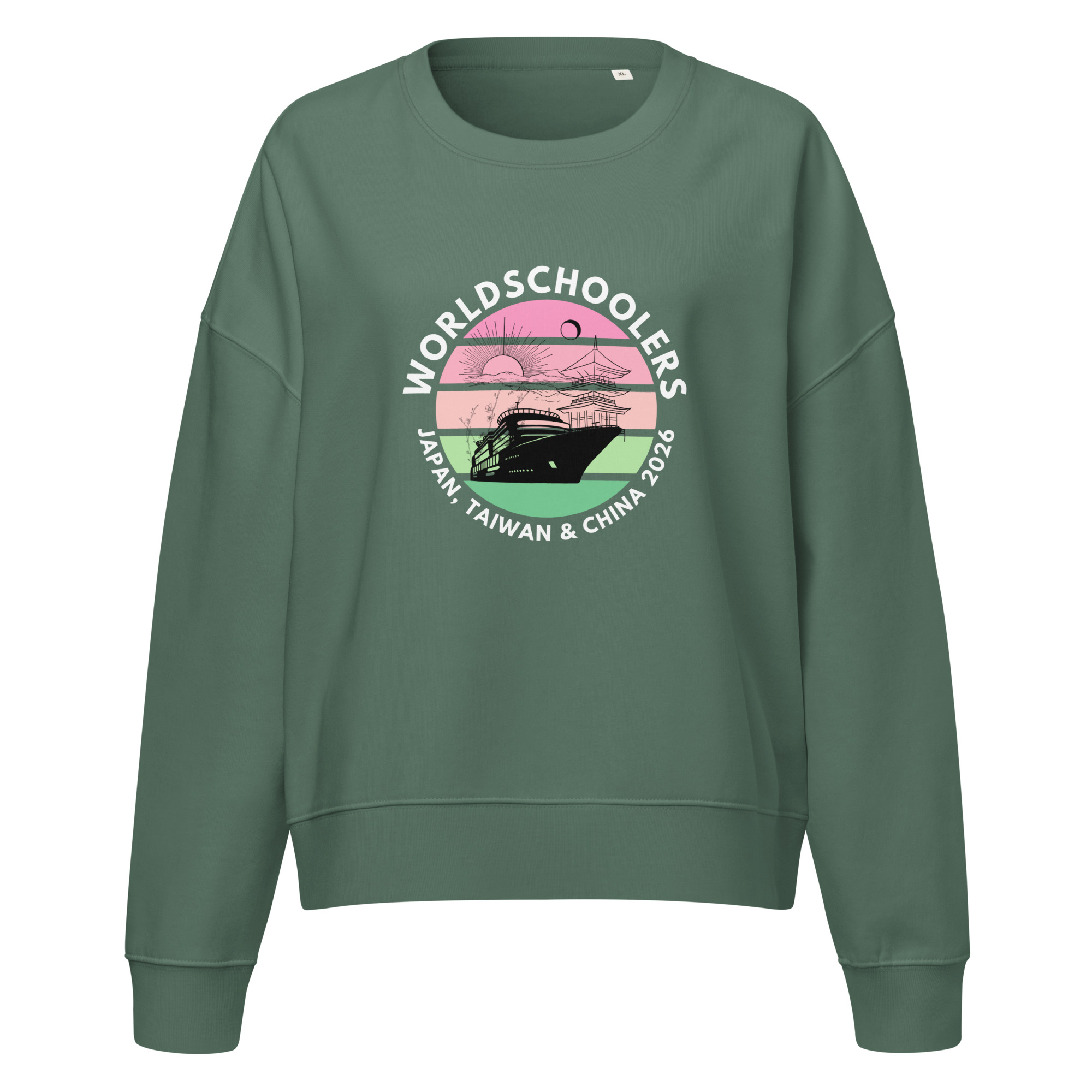 Japan, Taiwan & China | Women’s organic sweatshirt