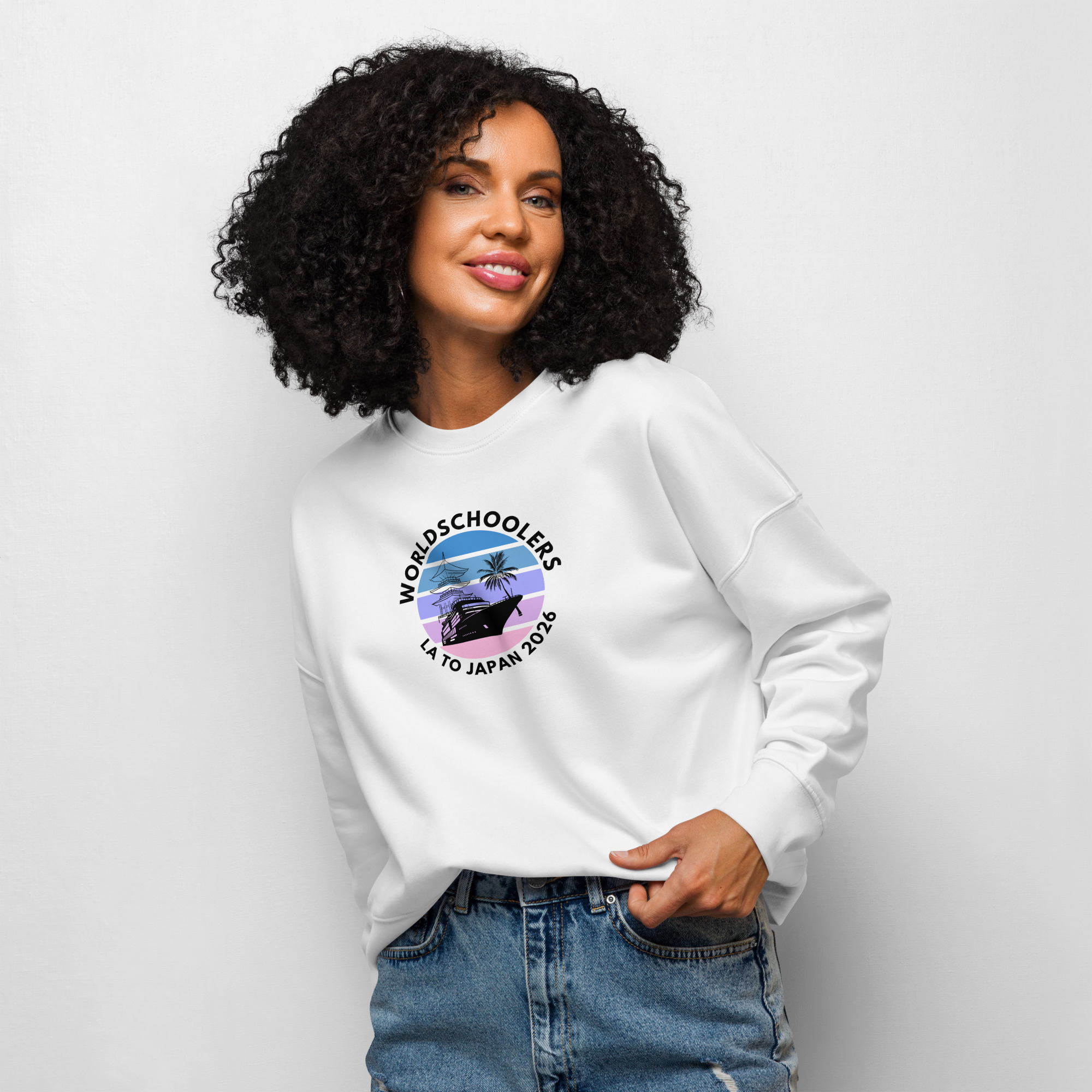 LA to Japan 2026 | Women’s organic sweatshirt