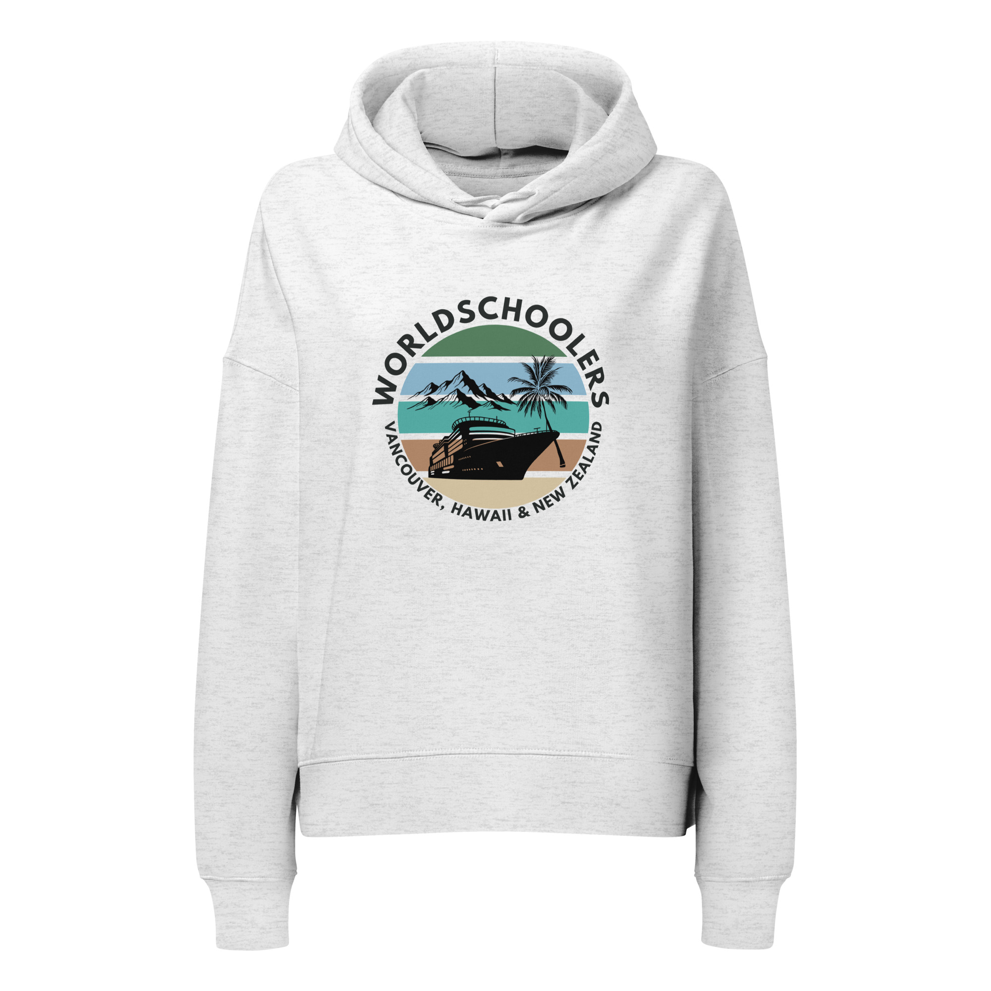 Vancouver, Hawaii & New Zealand 2026 | Women’s organic hoodie