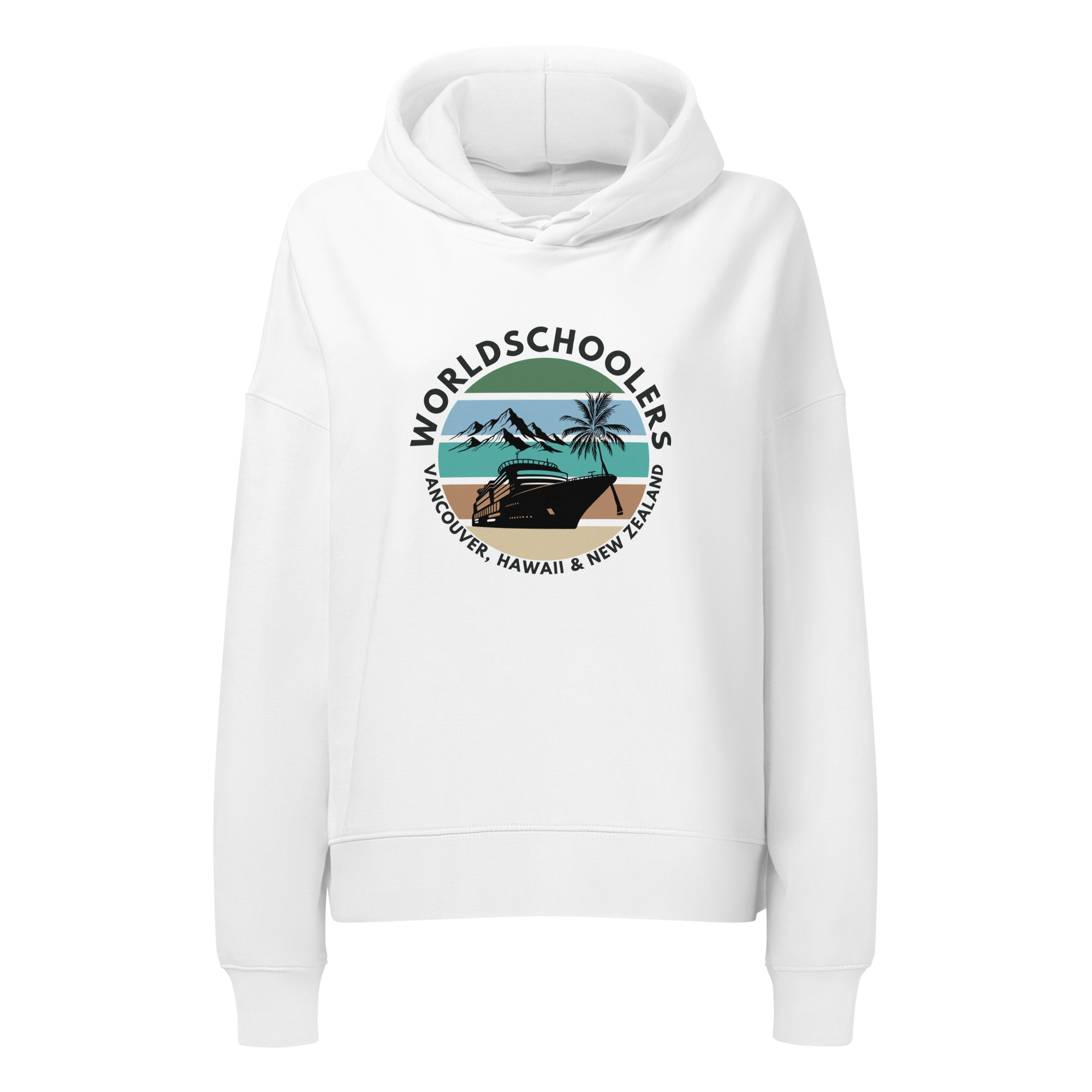 Vancouver, Hawaii & New Zealand 2026 | Women’s organic hoodie