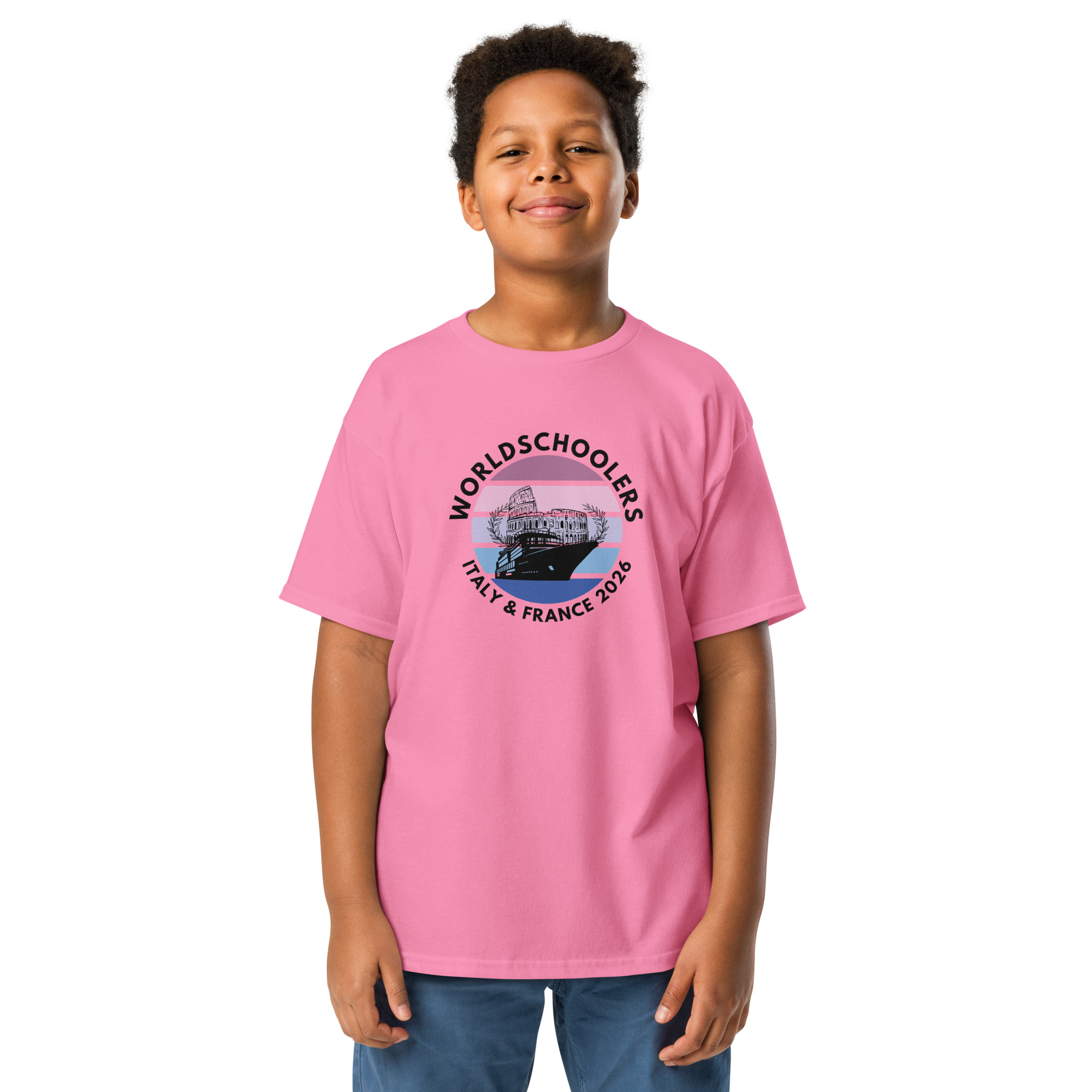 Italy & France 2026 | Youth classic tee