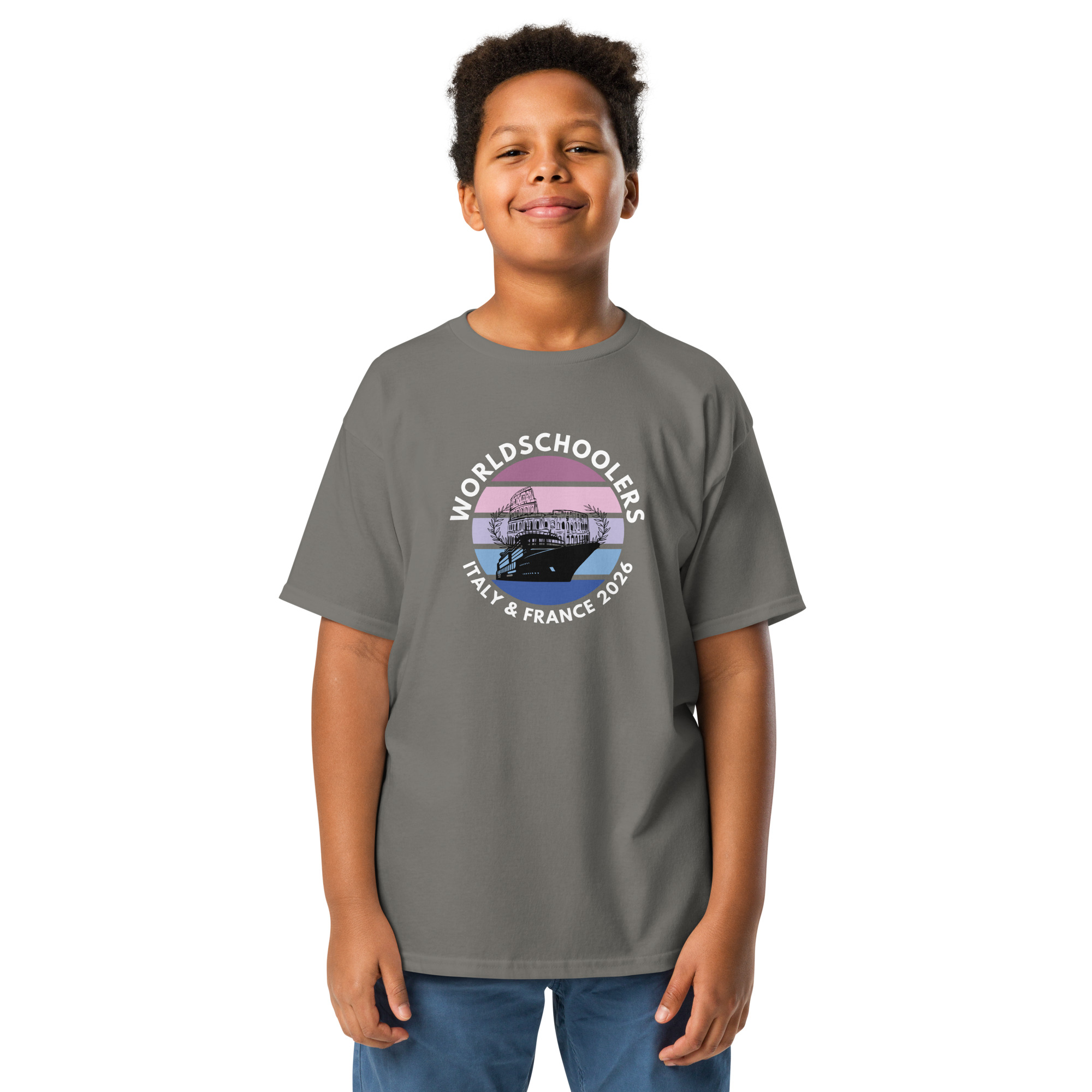 Italy & France 2026 | Youth classic tee