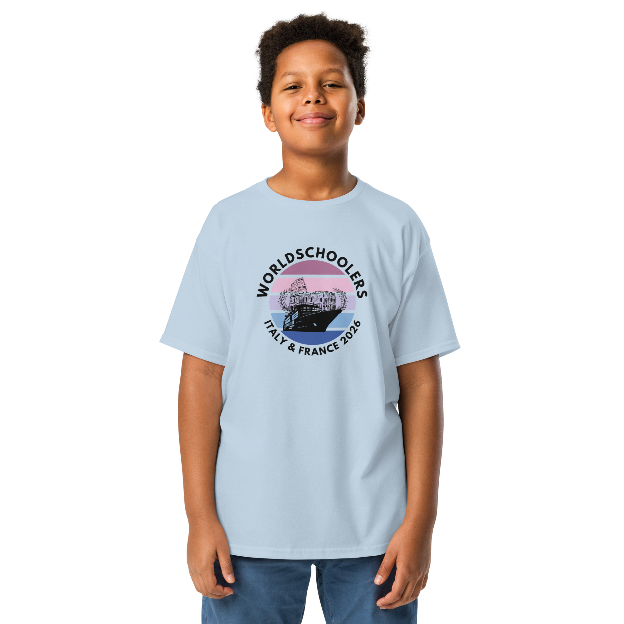 Italy & France 2026 | Youth classic tee