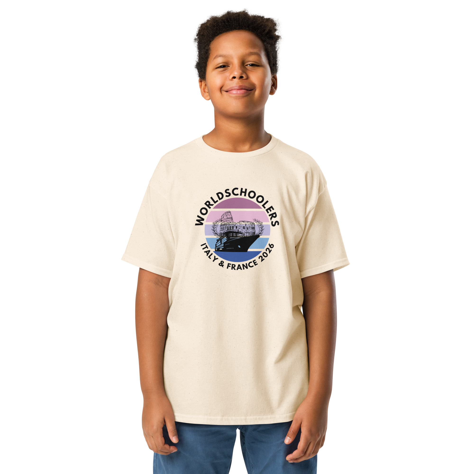 Italy & France 2026 | Youth classic tee