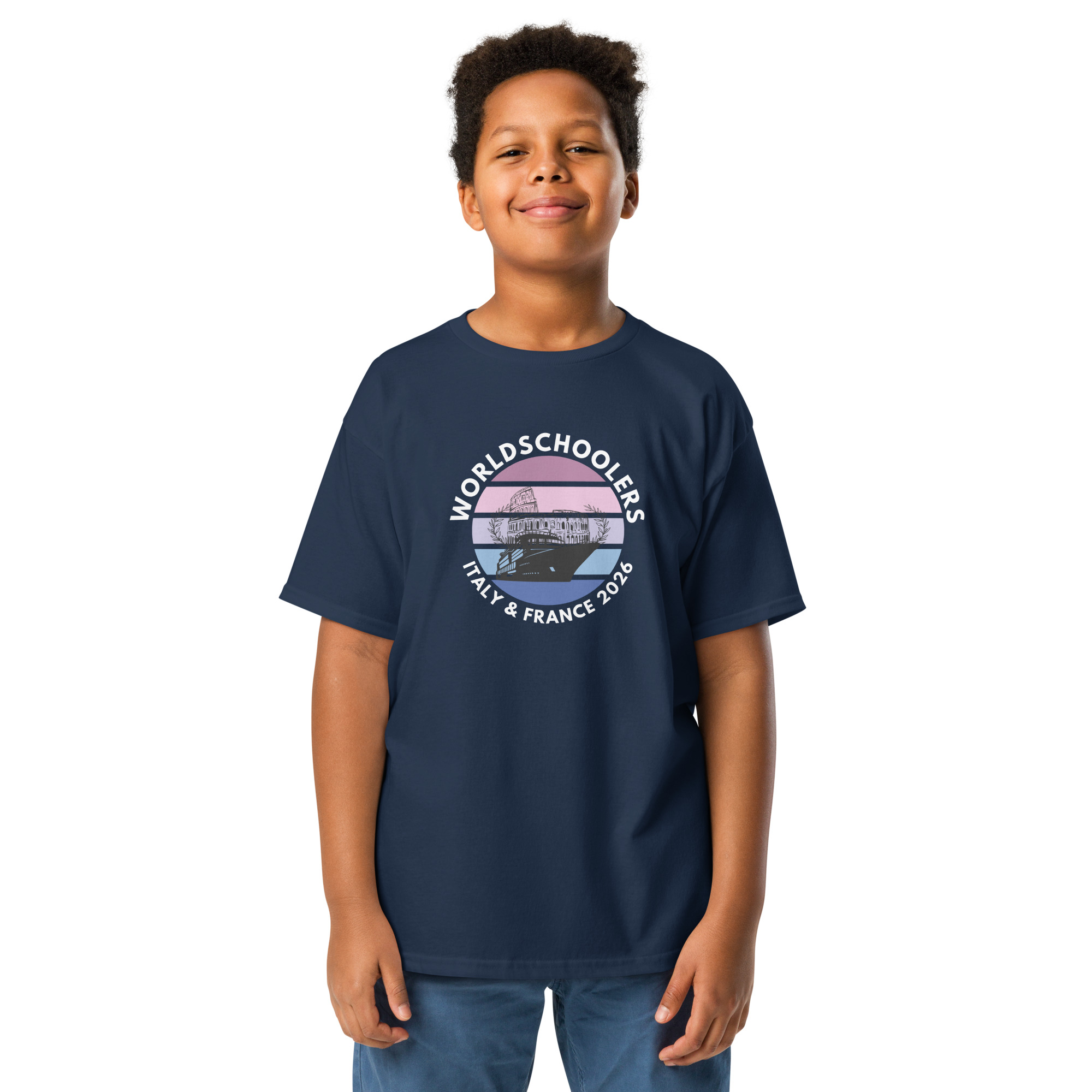 Italy & France 2026 | Youth classic tee