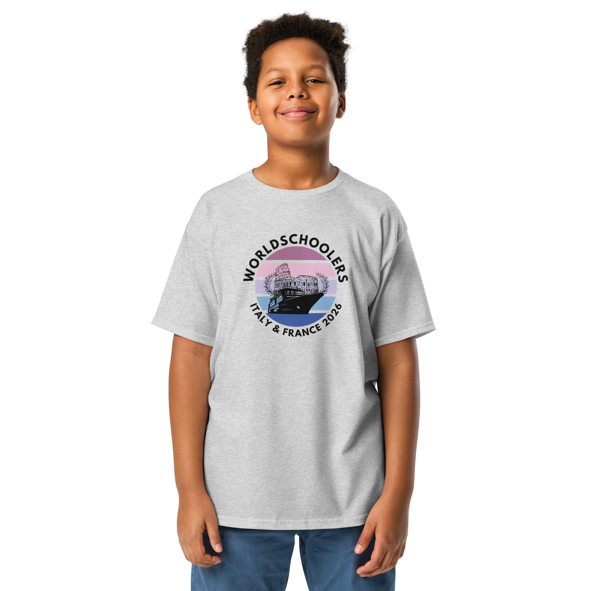 Italy & France 2026 | Youth classic tee
