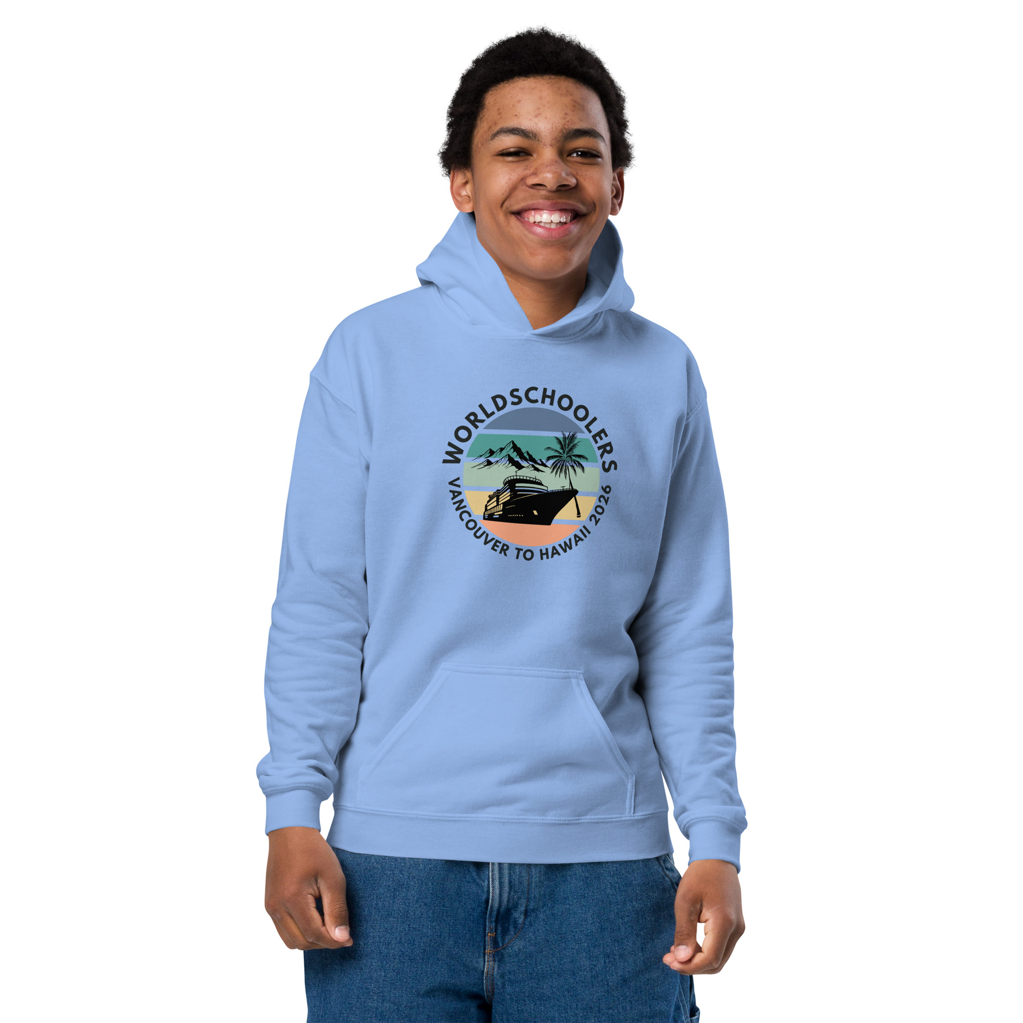Vancouver to Hawaii 2026 | Youth heavy blend hoodie