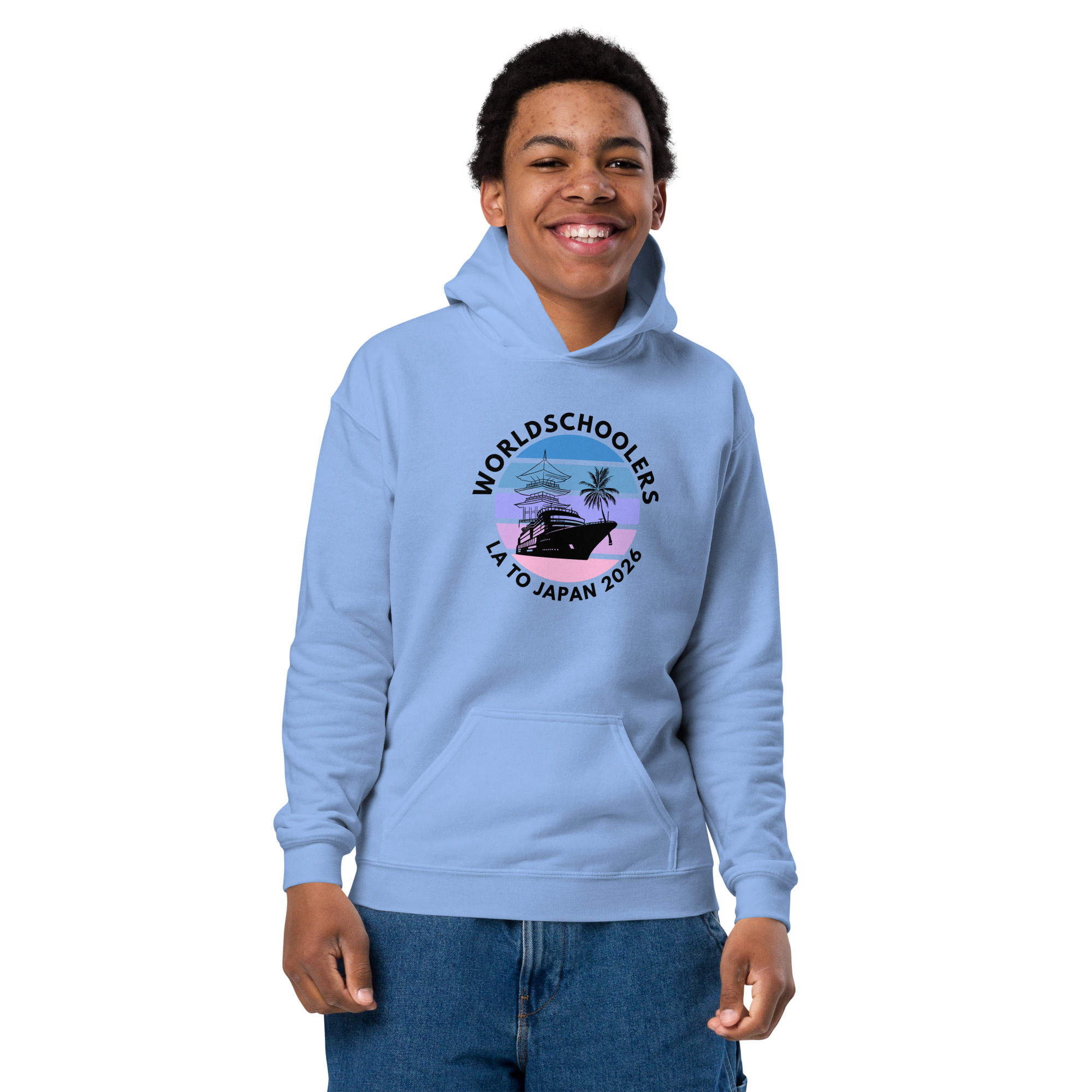 LA to Japan 2026 | Youth heavy blend hoodie