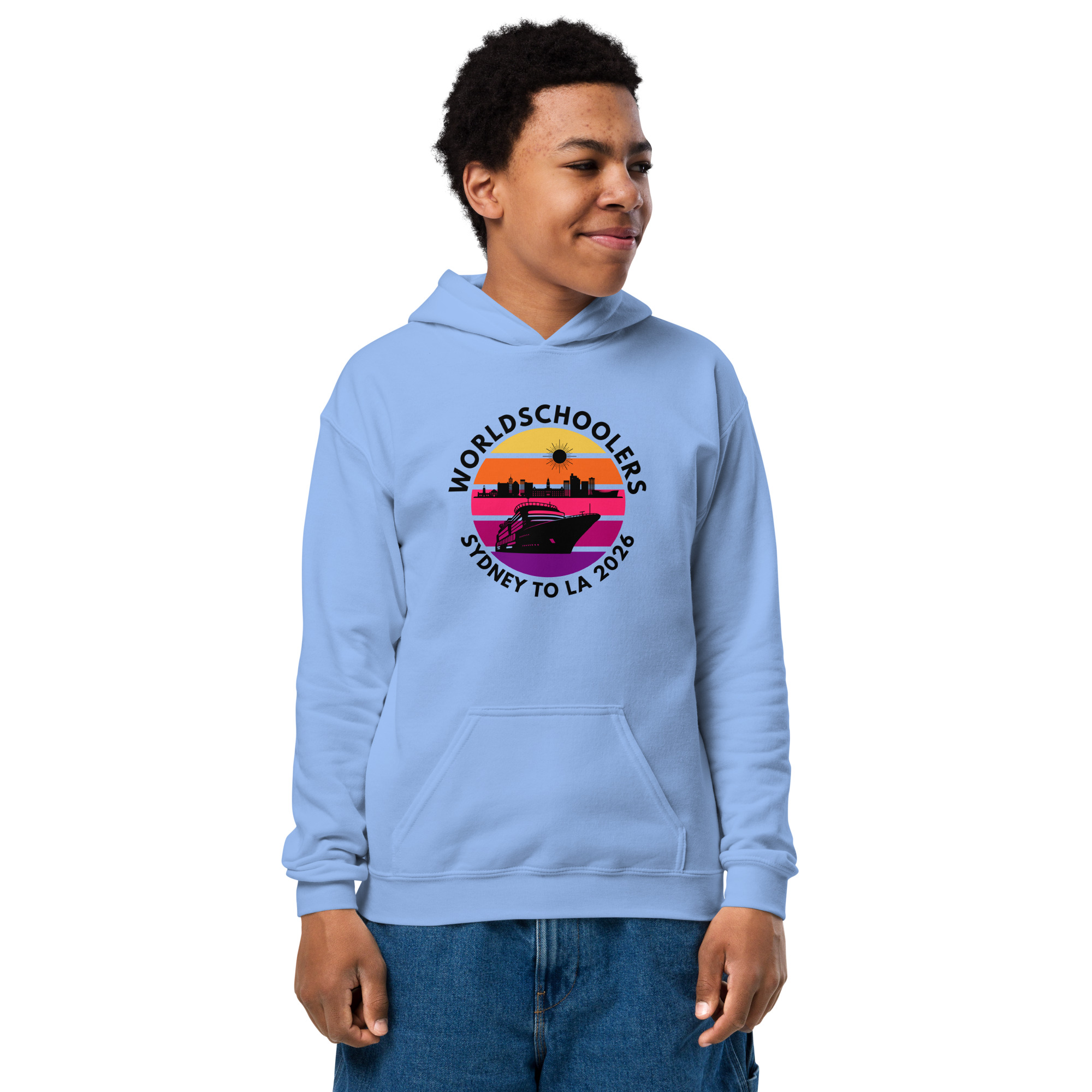 Sydney to LA 2026 | Youth heavy blend hoodie