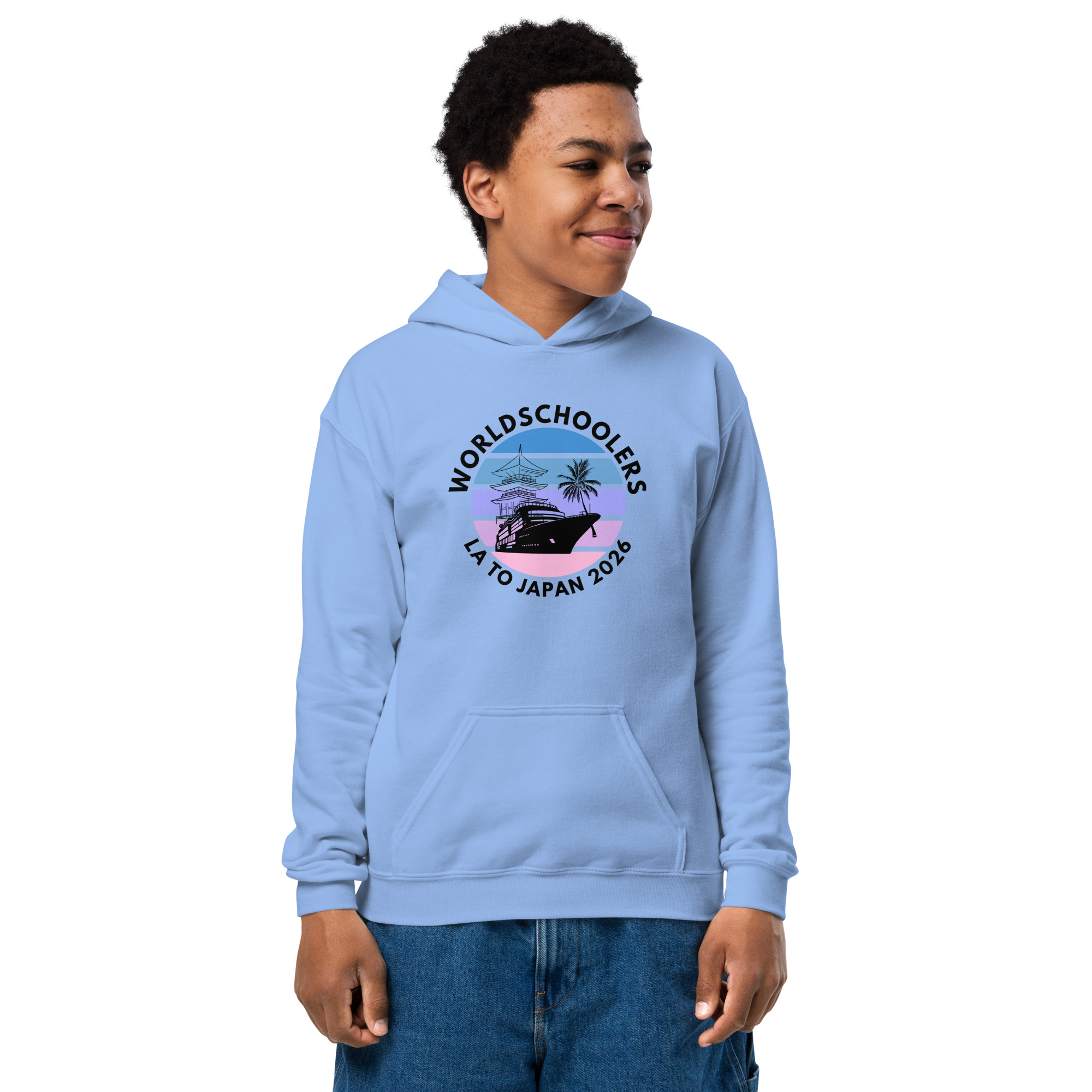 LA to Japan 2026 | Youth heavy blend hoodie