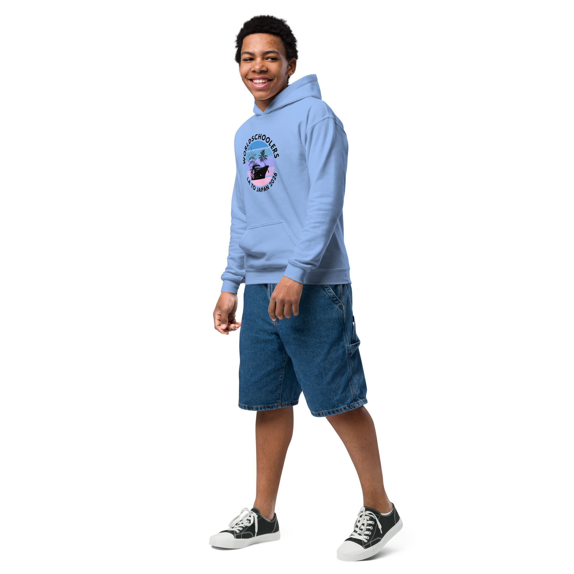 LA to Japan 2026 | Youth heavy blend hoodie