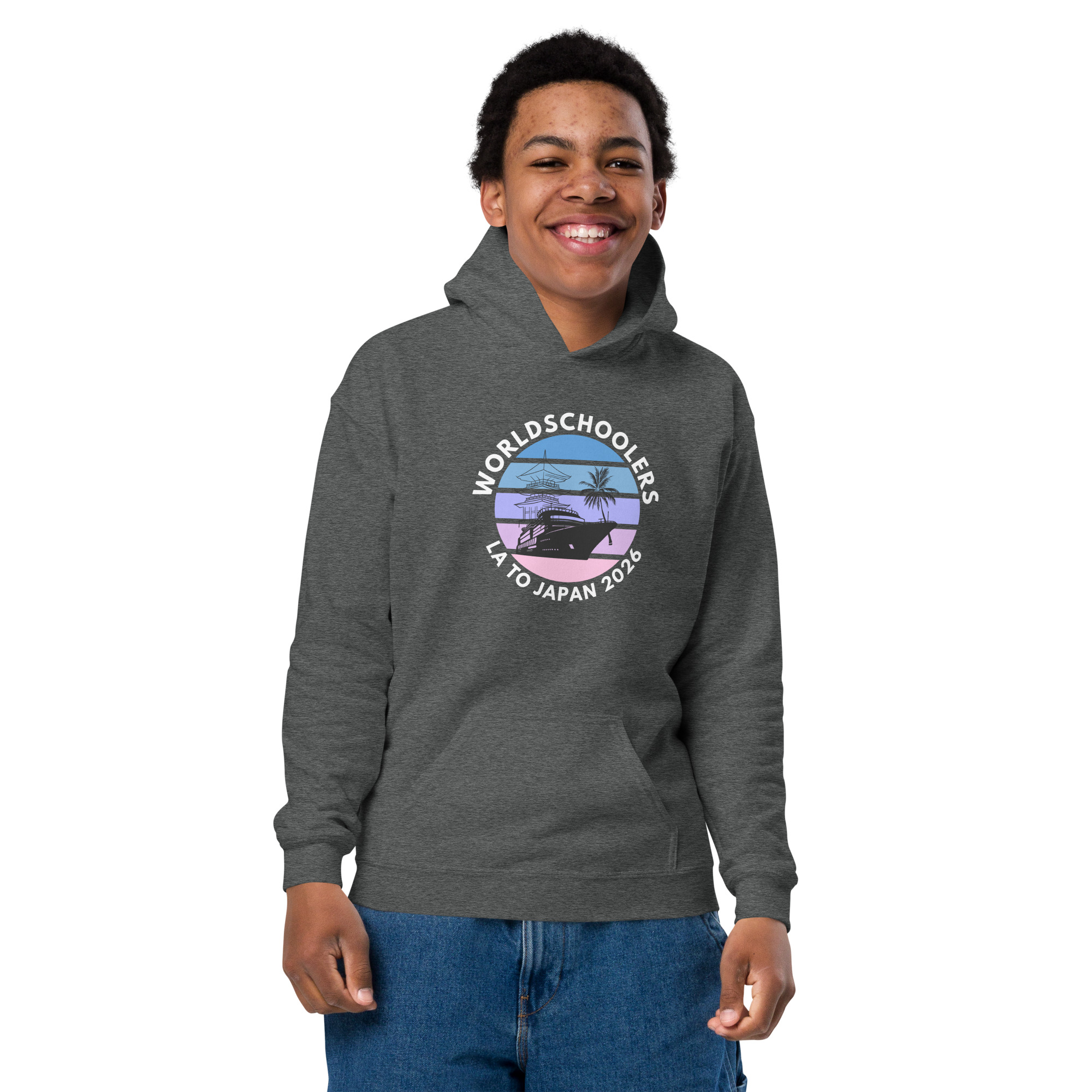 LA to Japan 2026 | Youth heavy blend hoodie