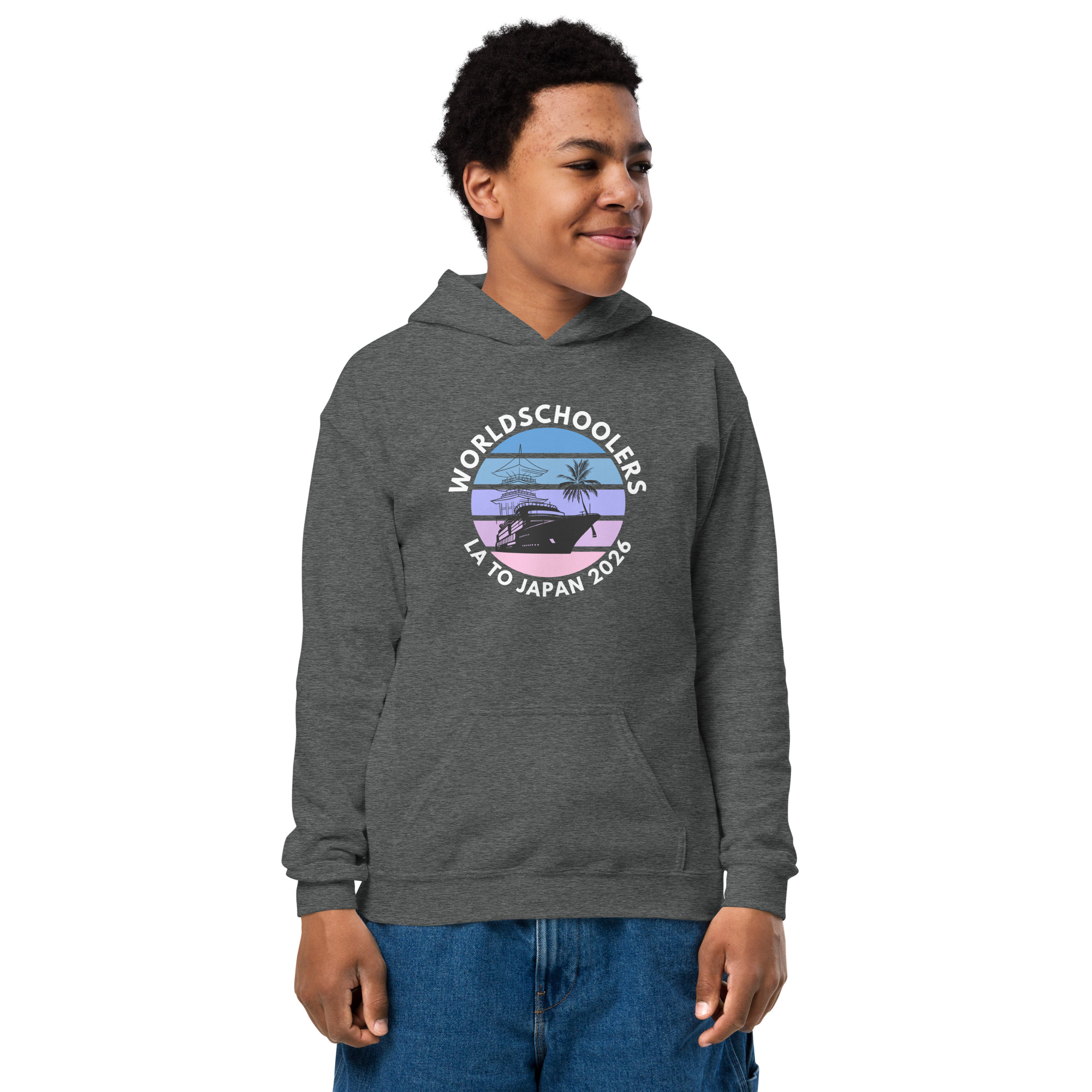 LA to Japan 2026 | Youth heavy blend hoodie
