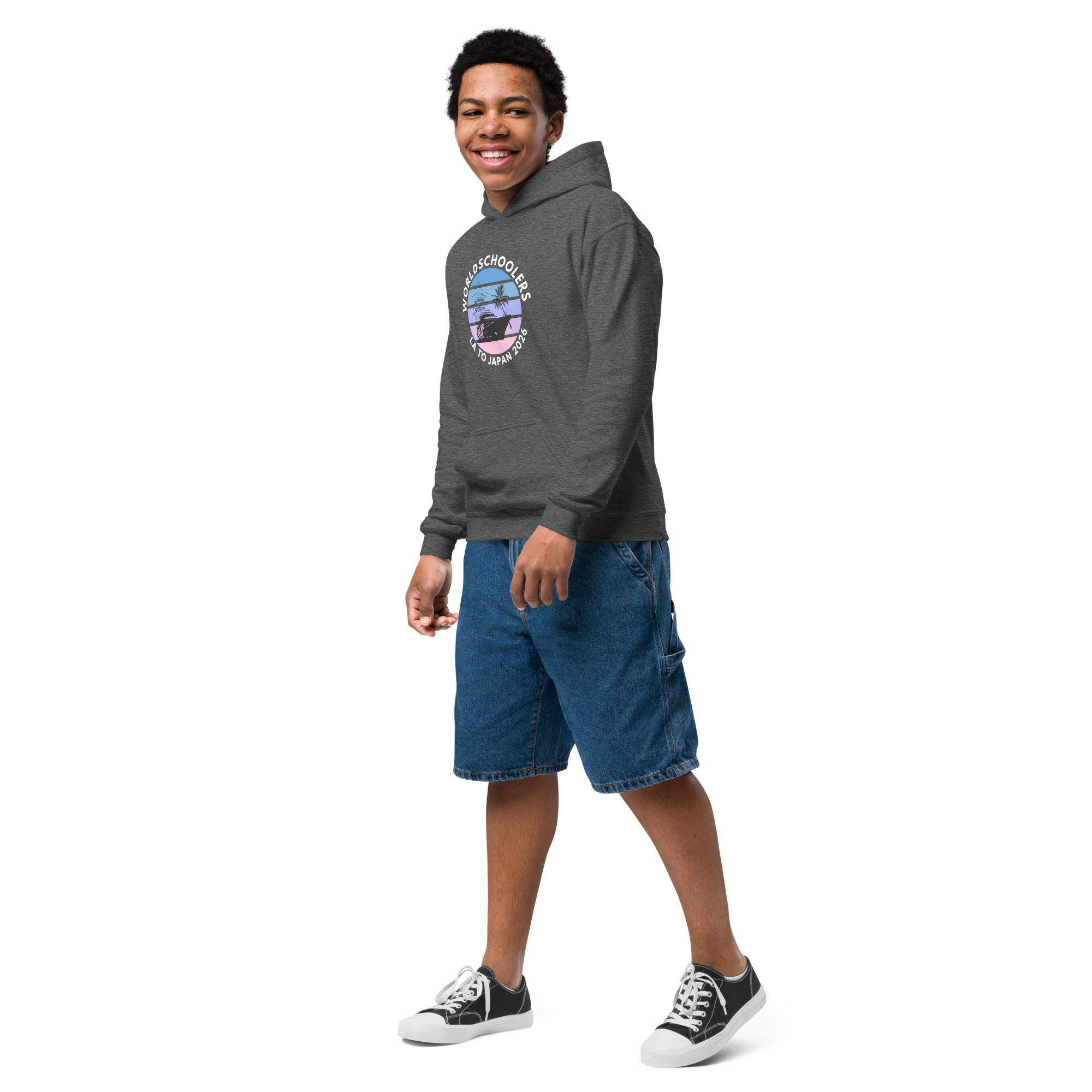 LA to Japan 2026 | Youth heavy blend hoodie