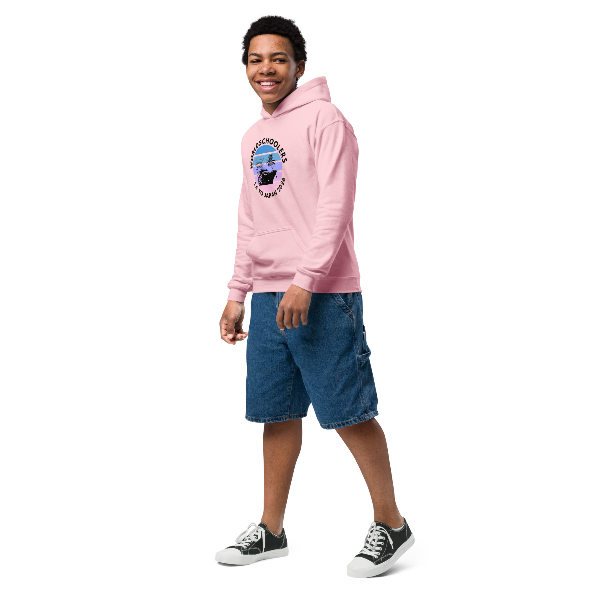 LA to Japan 2026 | Youth heavy blend hoodie