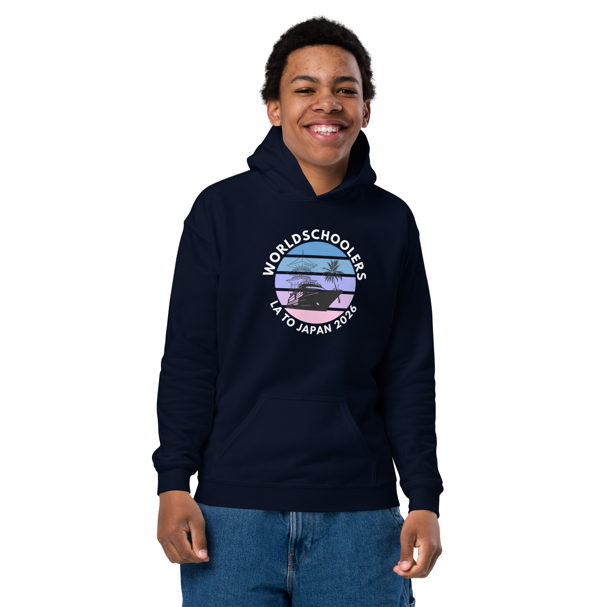 LA to Japan 2026 | Youth heavy blend hoodie