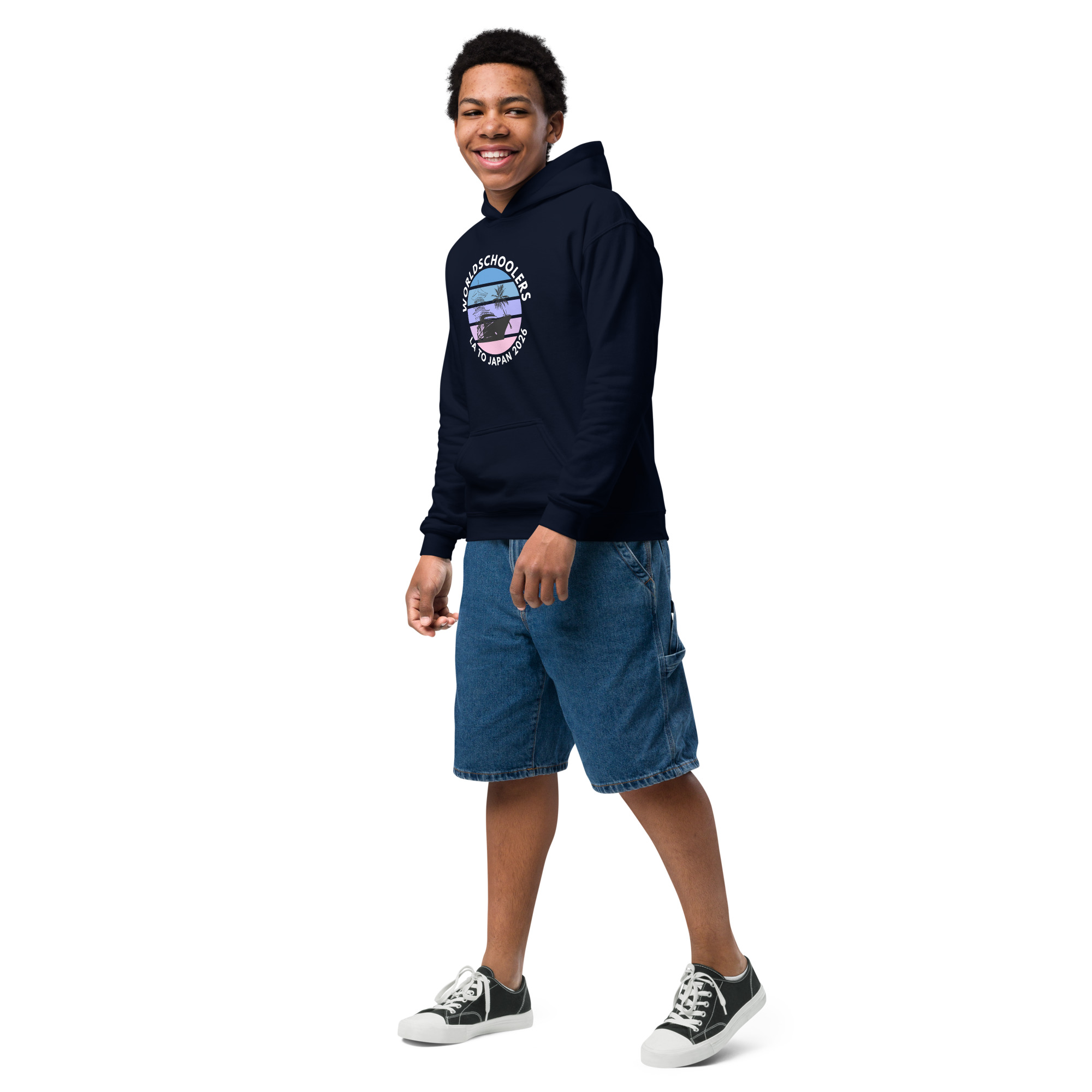 LA to Japan 2026 | Youth heavy blend hoodie